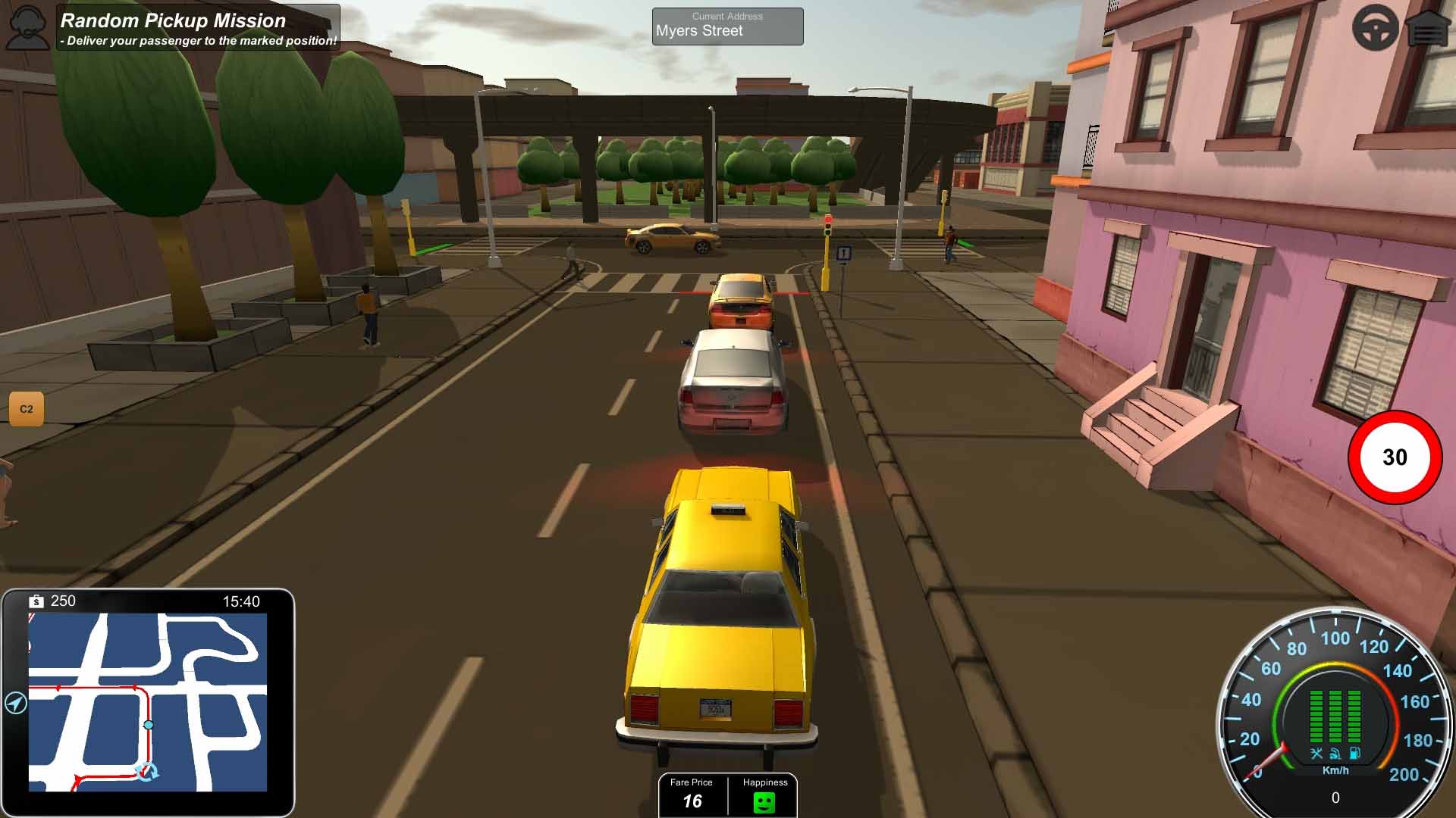 Скриншот-3 из игры Taxi