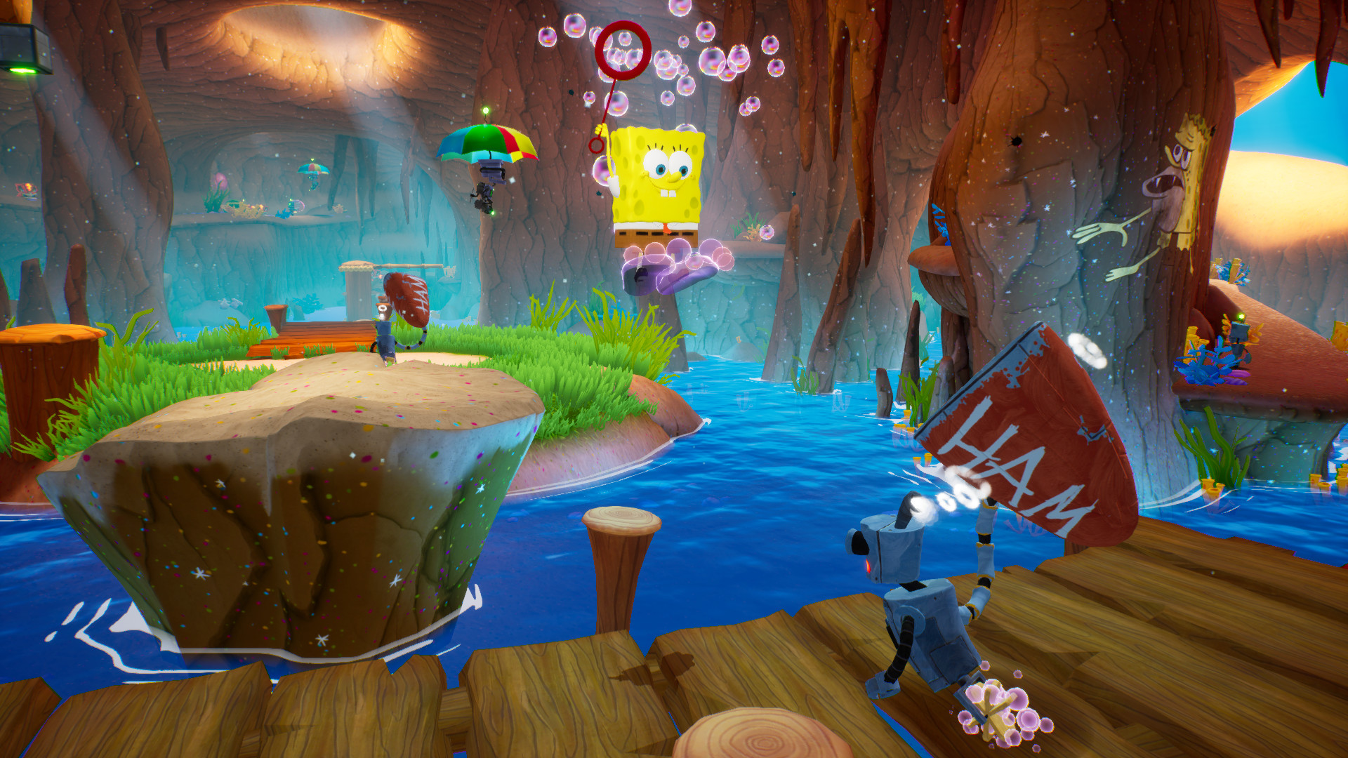 Скриншот-5 из игры Spongebob Squarepants: Battle For Bikini Bottom — Rehydrated