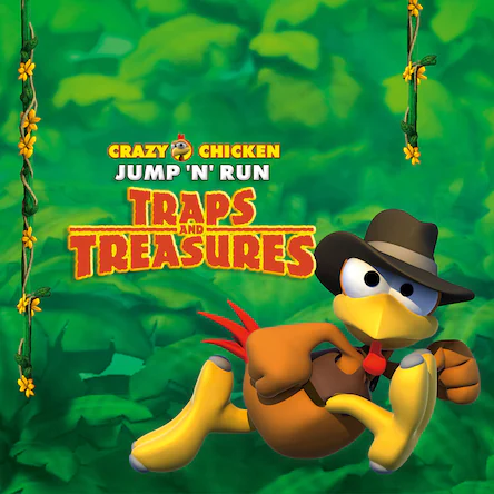 Картинка Crazy Chicken Jump 'n' Run Traps and Treasures для PS4