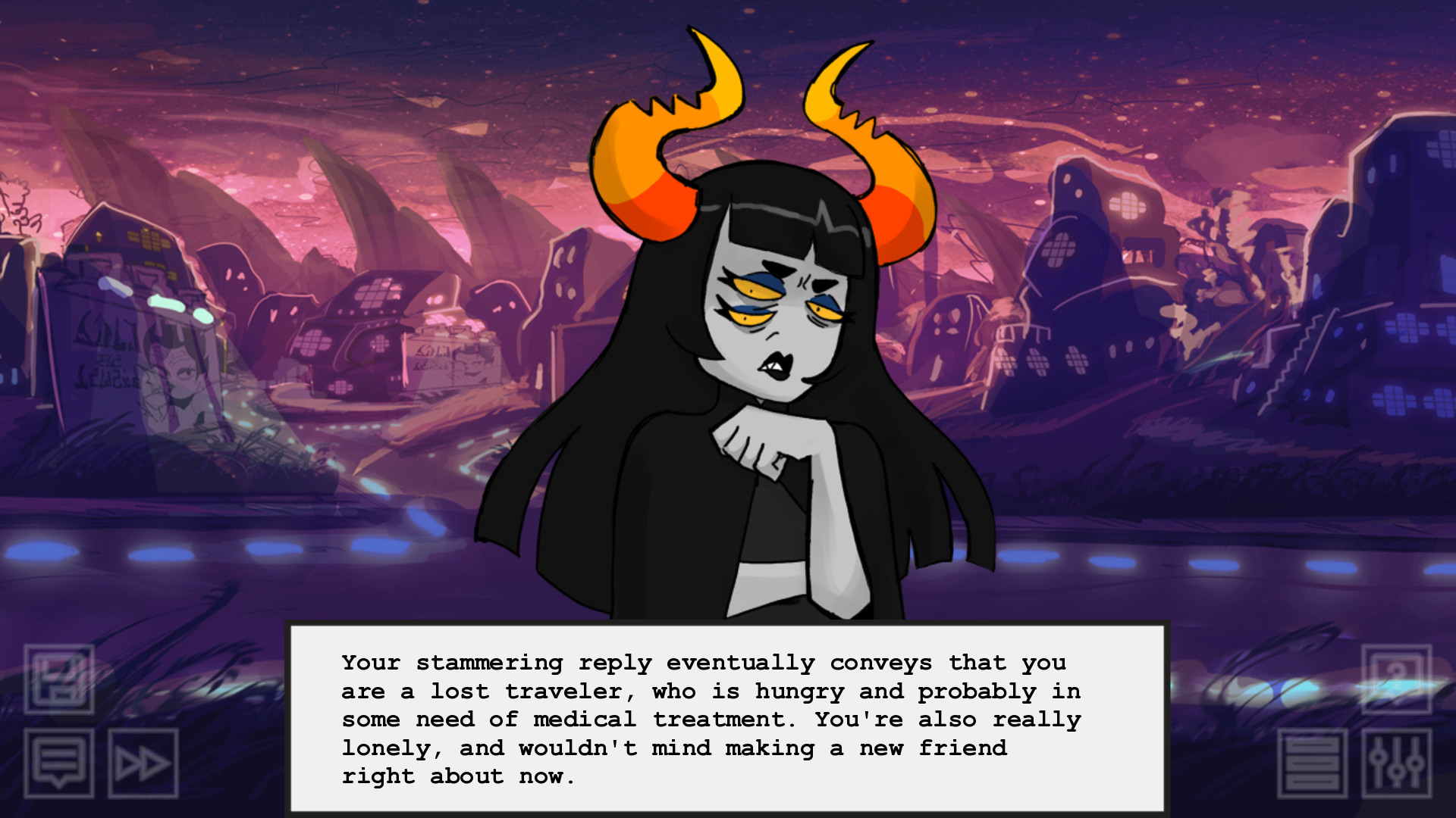 Скриншот-7 из игры Hiveswap Friendsim