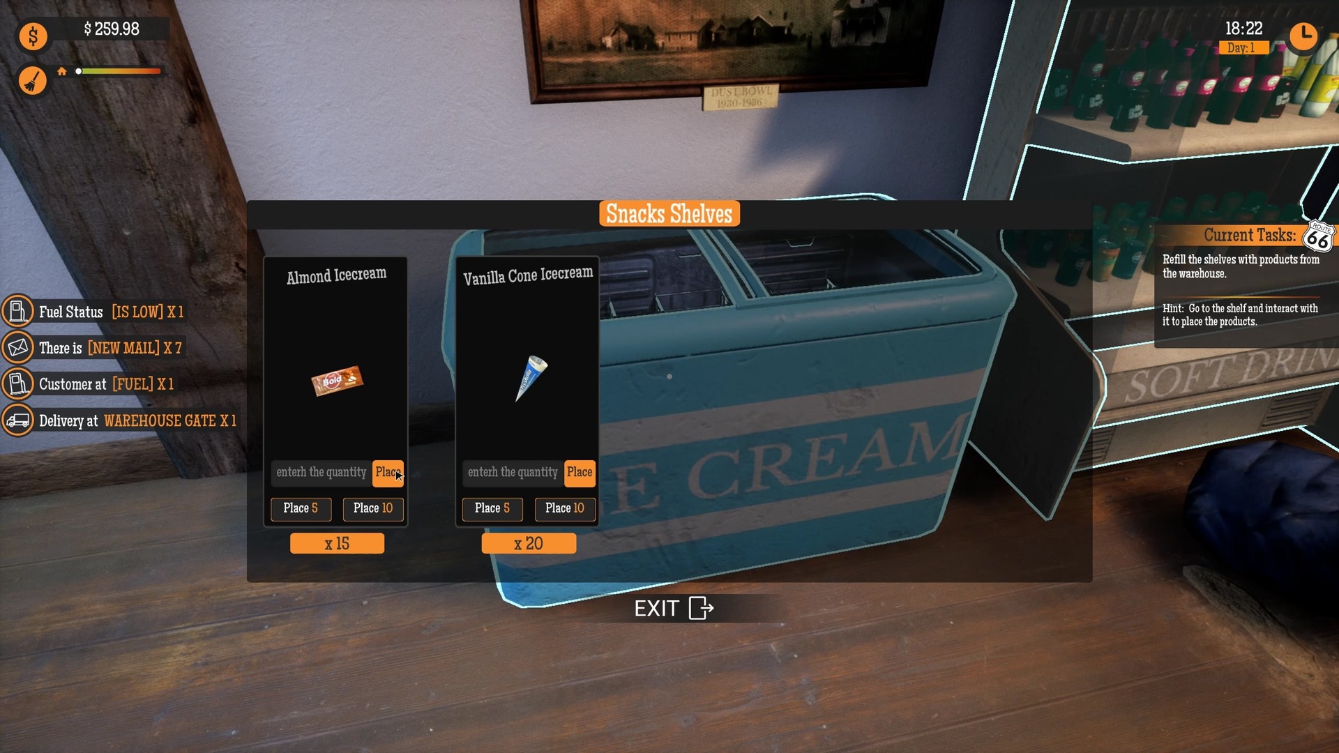 Скриншот-1 из игры Gas Station Simulator для ХВОХ