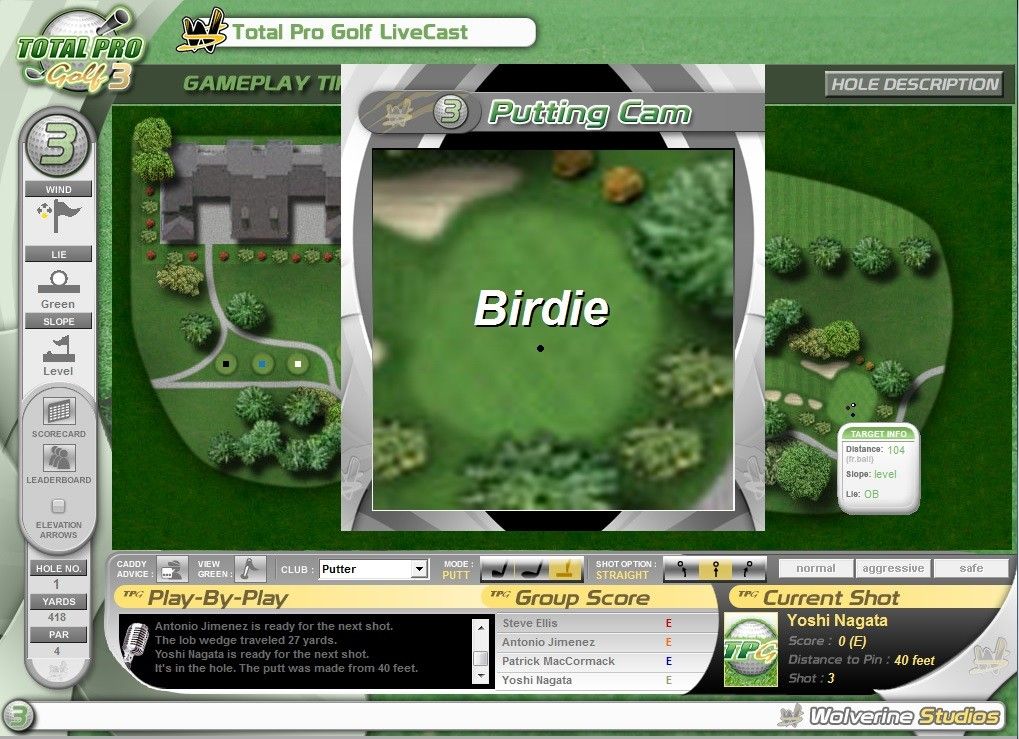 Скриншот-5 из игры Total Pro Golf 3