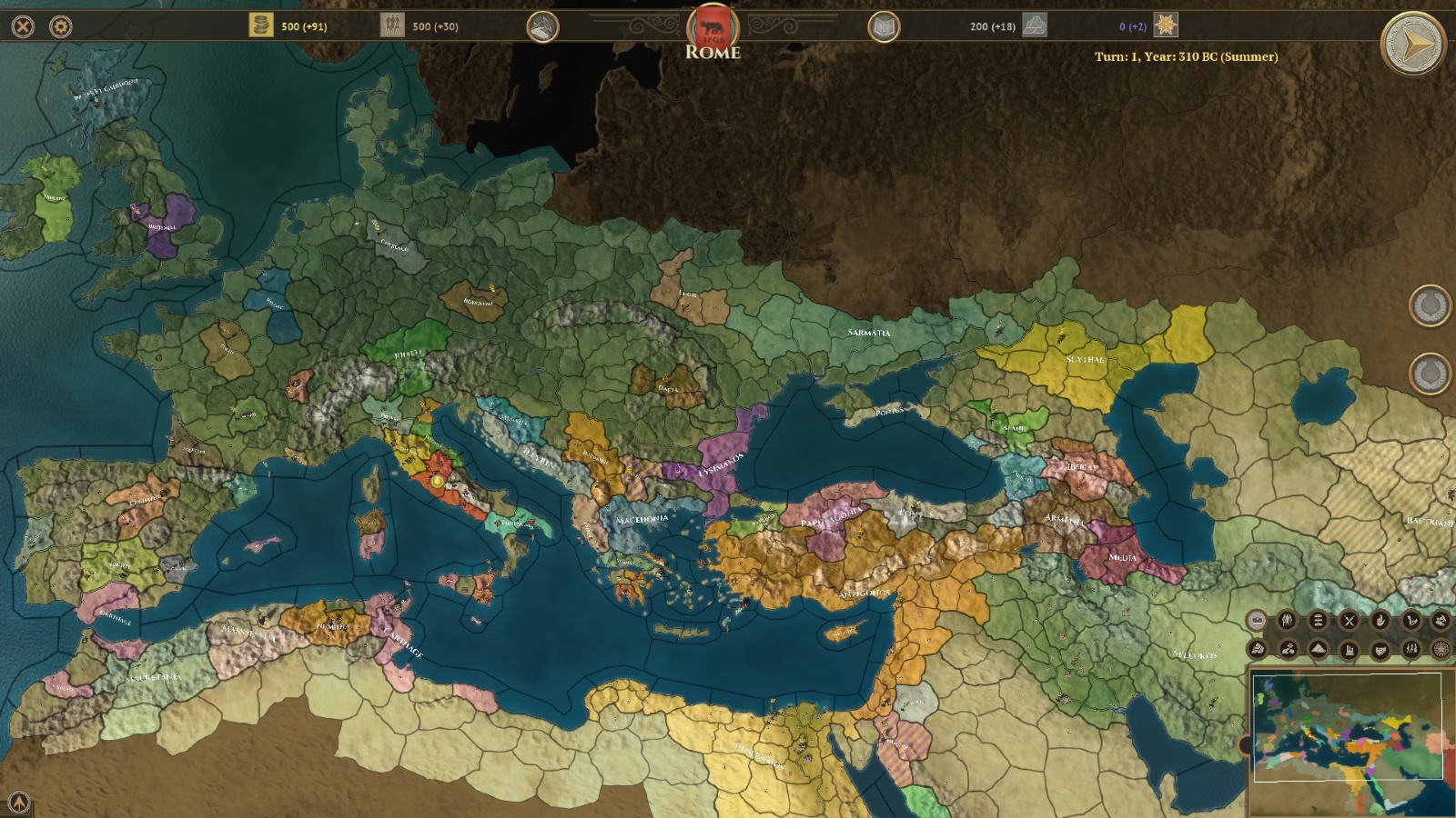 Скриншот-6 из игры Field of Glory: Empires