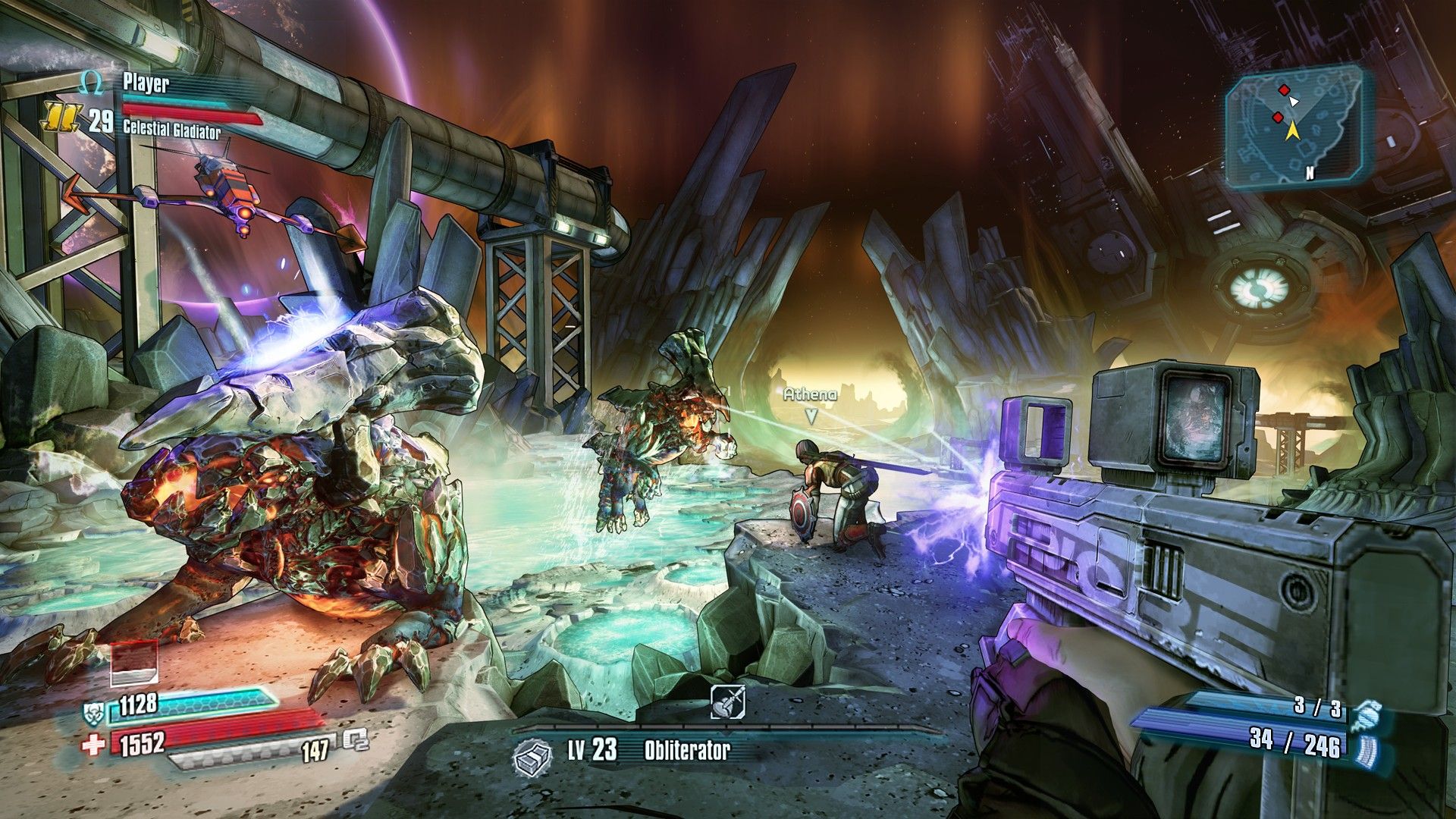 Скриншот-11 из игры Borderlands: The Pre-Sequel — Shock Drop Slaughter Pit