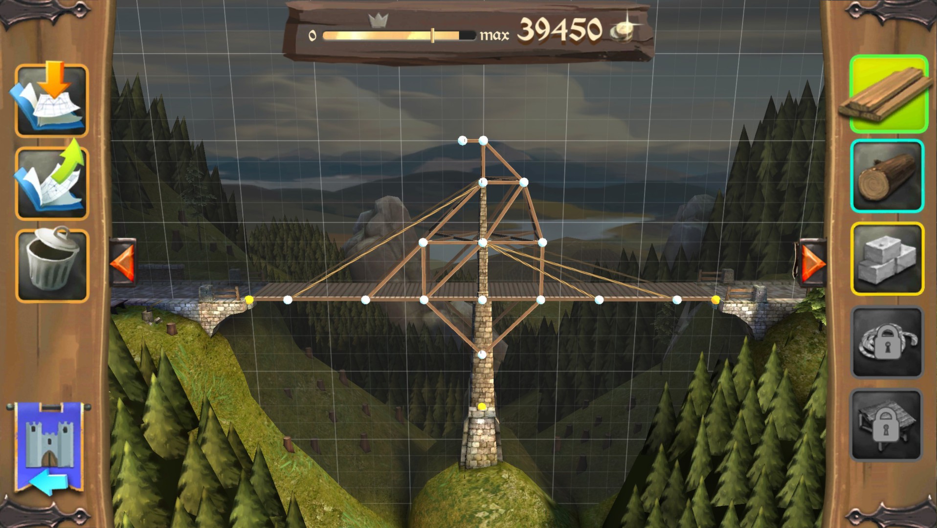 Скриншот-9 из игры Bridge Constructor Medieval