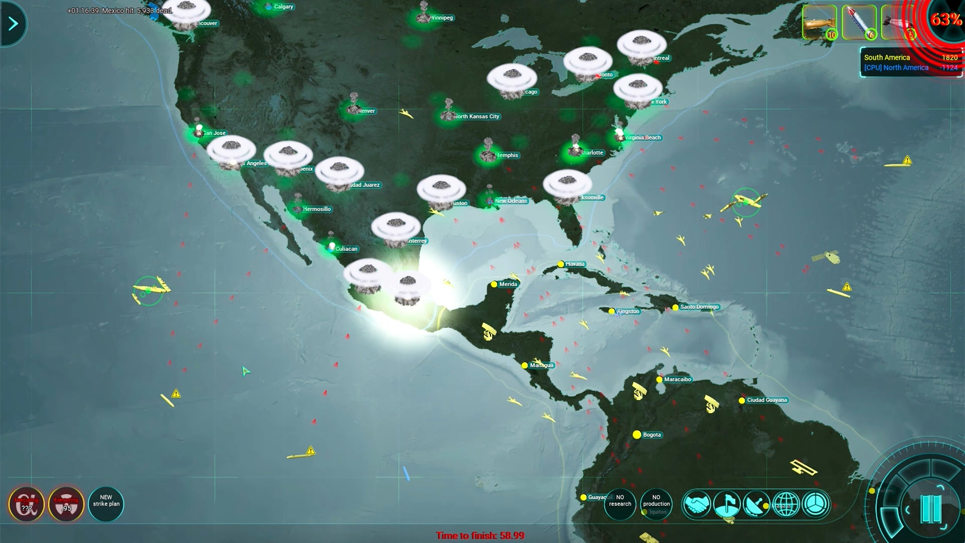 Скриншот-2 из игры ICBM