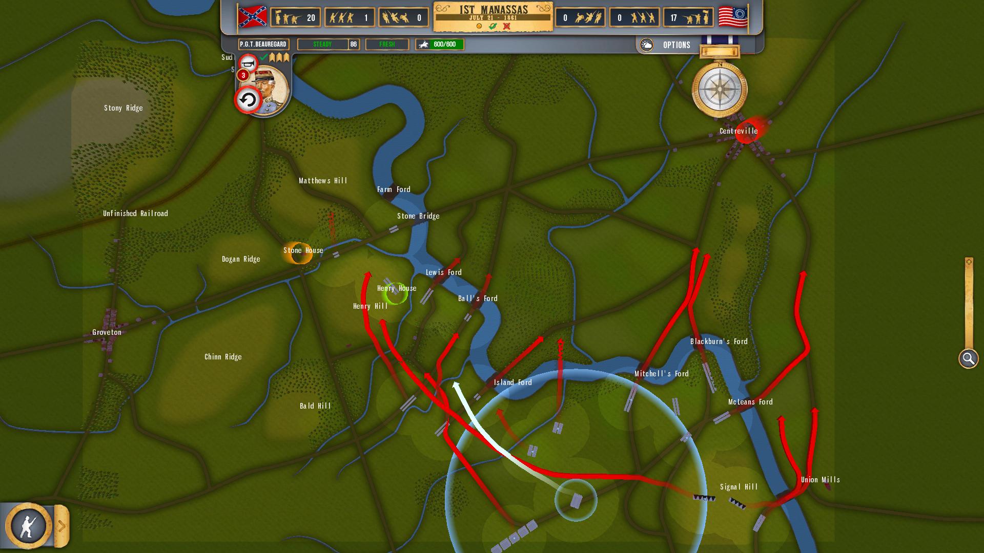 Скриншот-6 из игры Battleplan: American Civil War