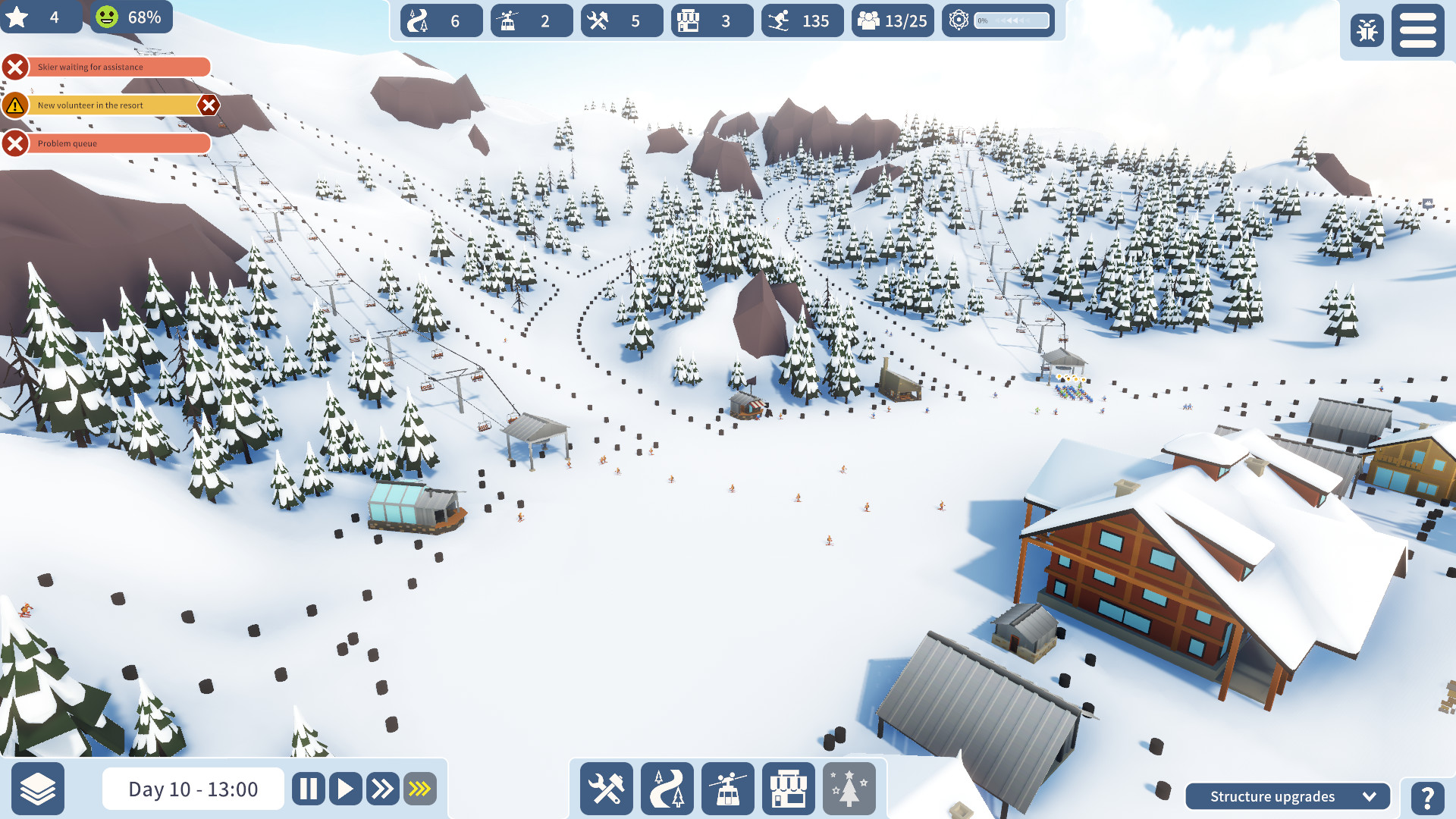 Скриншот-5 из игры Snowtopia: Ski Resort Builder