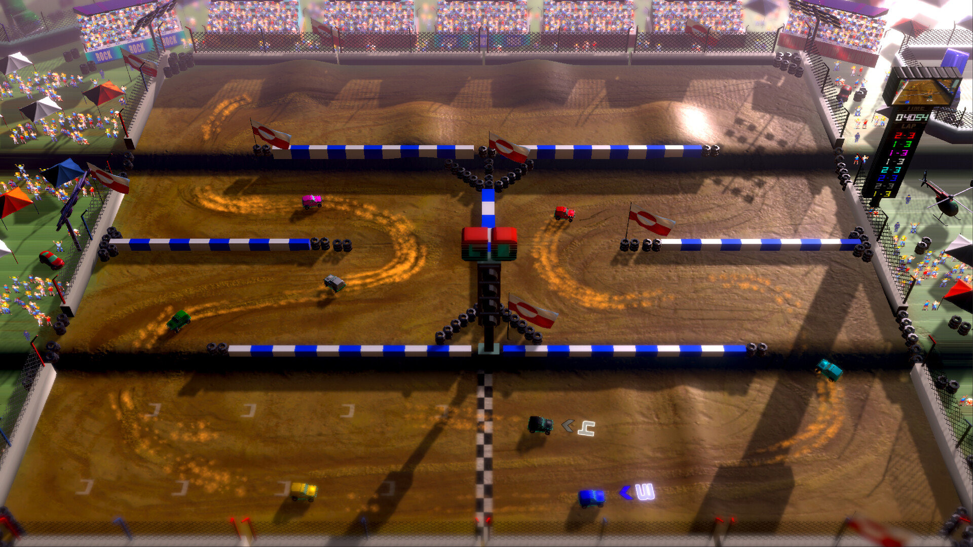 Скриншот-9 из игры Rock 'N Racing Off Road для ХВОХ
