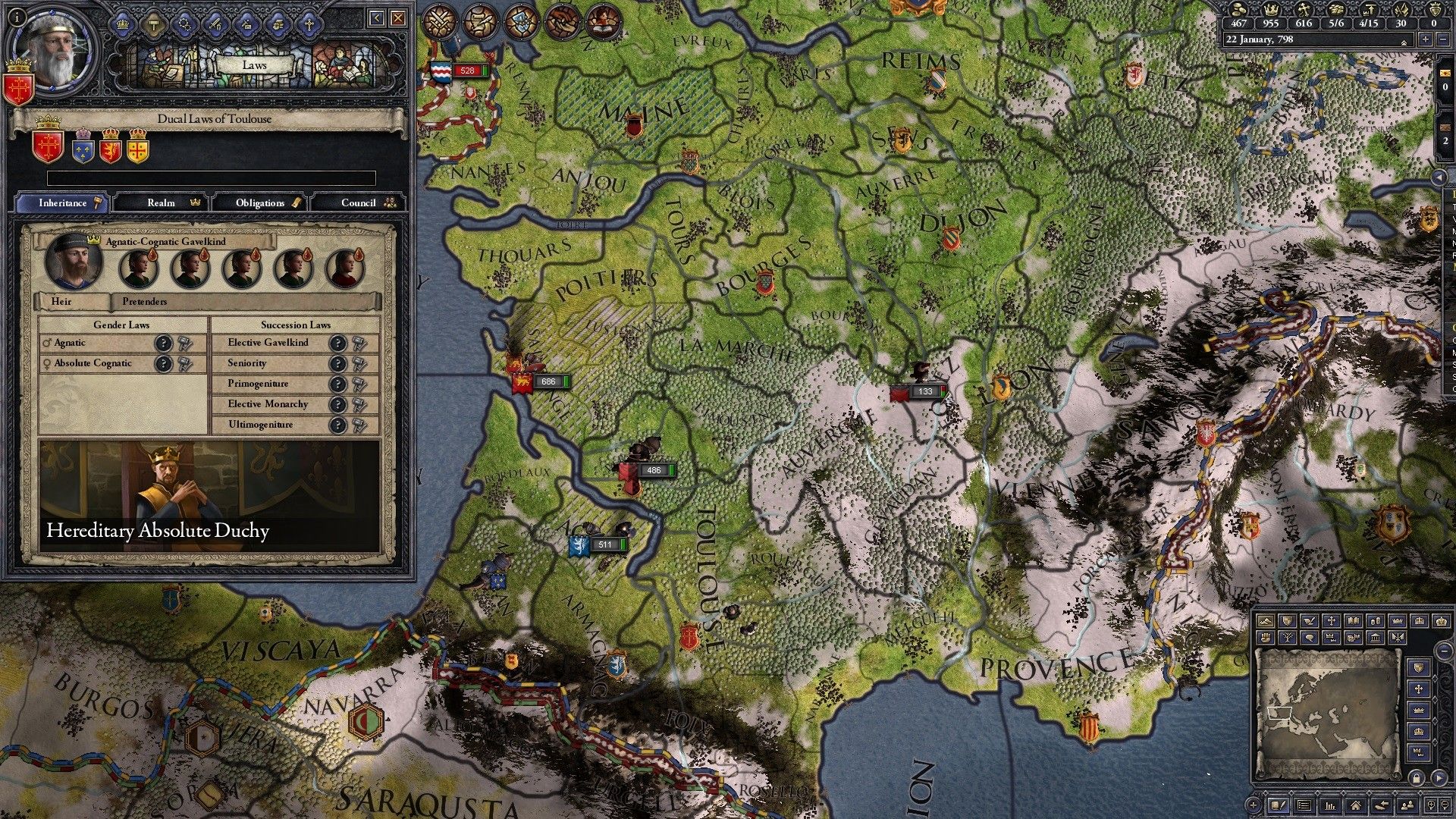 Скриншот-3 из игры Crusader Kings II: Conclave