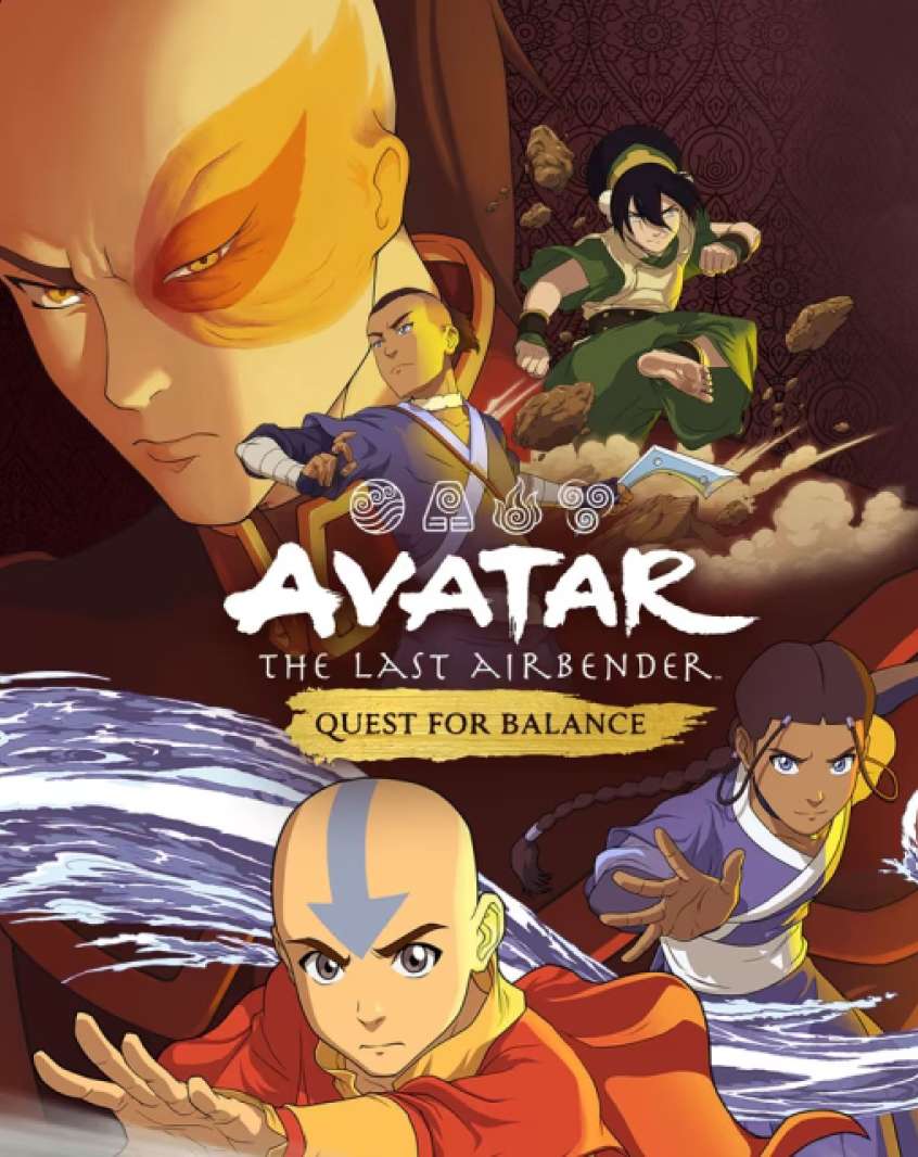 Картинка Avatar The Last Airbender: Quest for Balance для PS