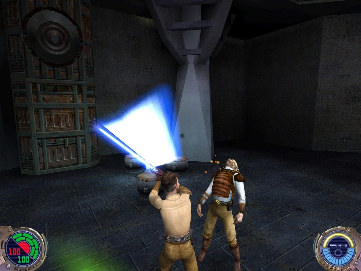 Скриншот-6 из игры Star Wars: Jedi Knight: Jedi Outcast