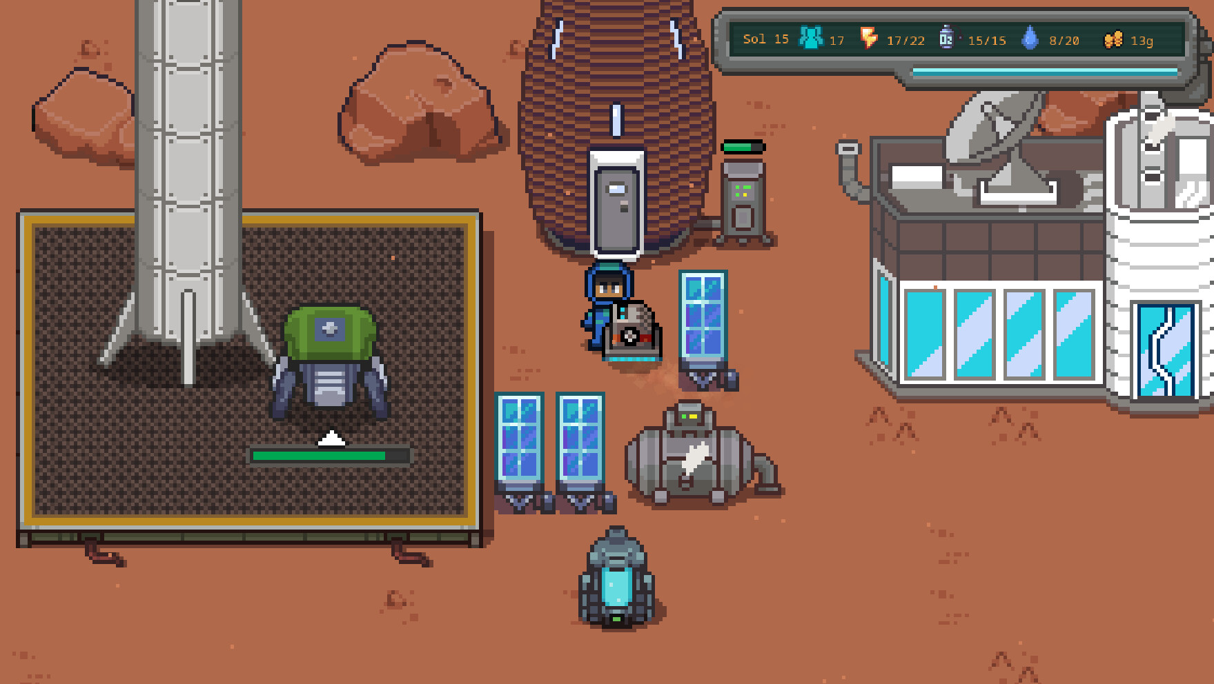 Скриншот-2 из игры Mars Base