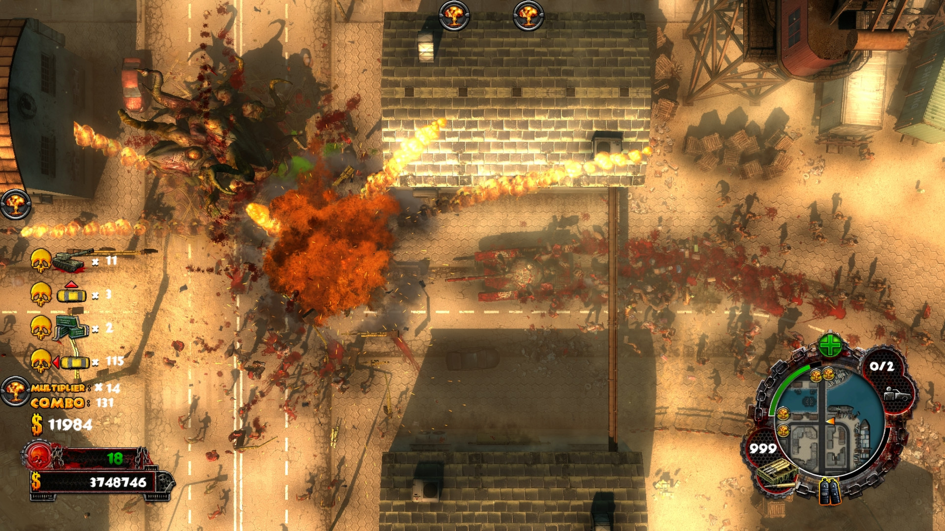 Скриншот-14 из игры Zombie Driver HD
