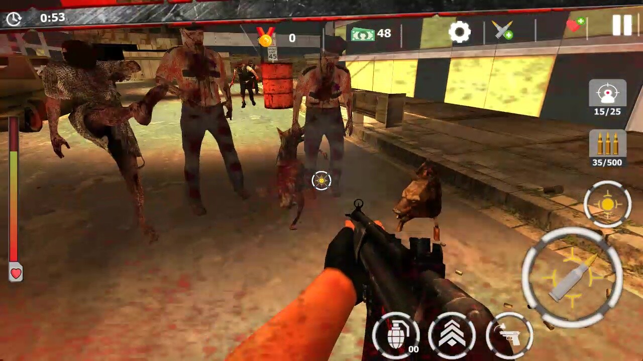 Скриншот-3 из игры Zombie Survivor: Undead City Attack