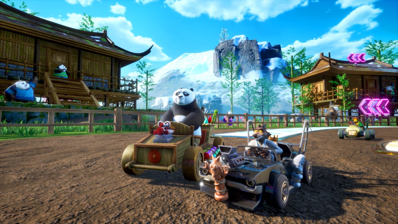 Скриншот-3 из игры DreamWorks All-Star Kart Racing