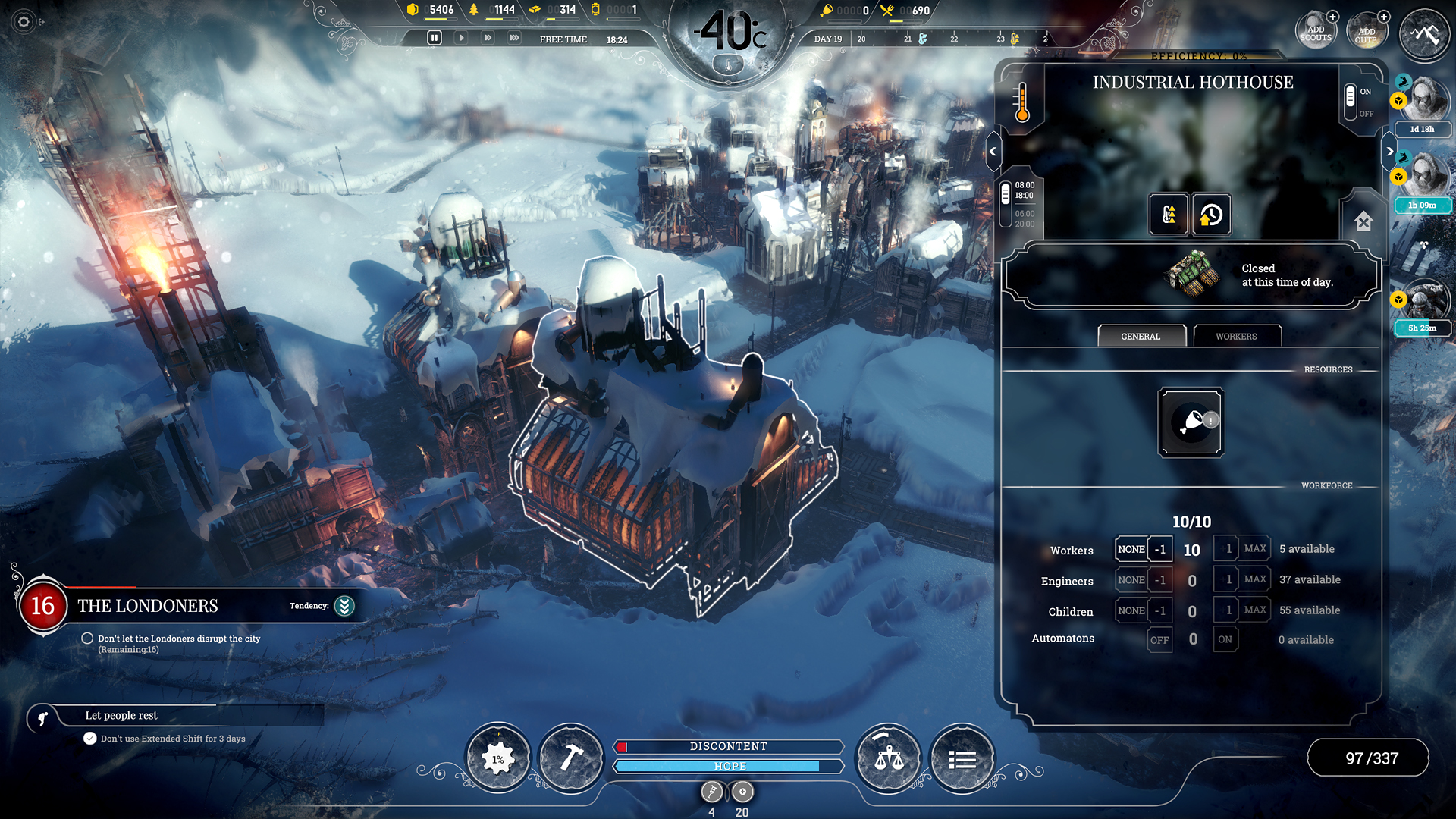 Скриншот-5 из игры Frostpunk для XBOX