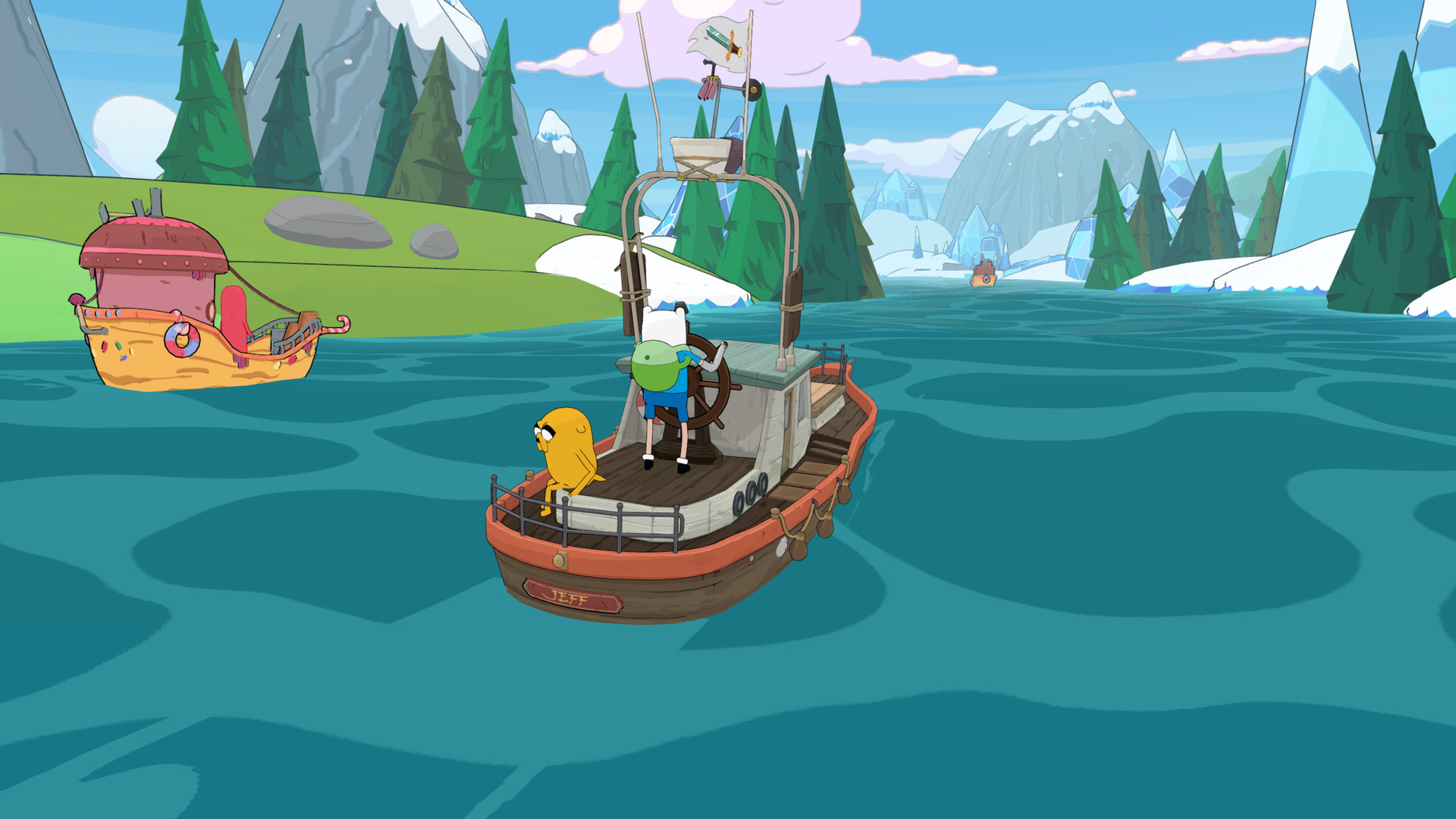 Скриншот-4 из игры Adventure Time: Pirates of the Enchiridion для PS4