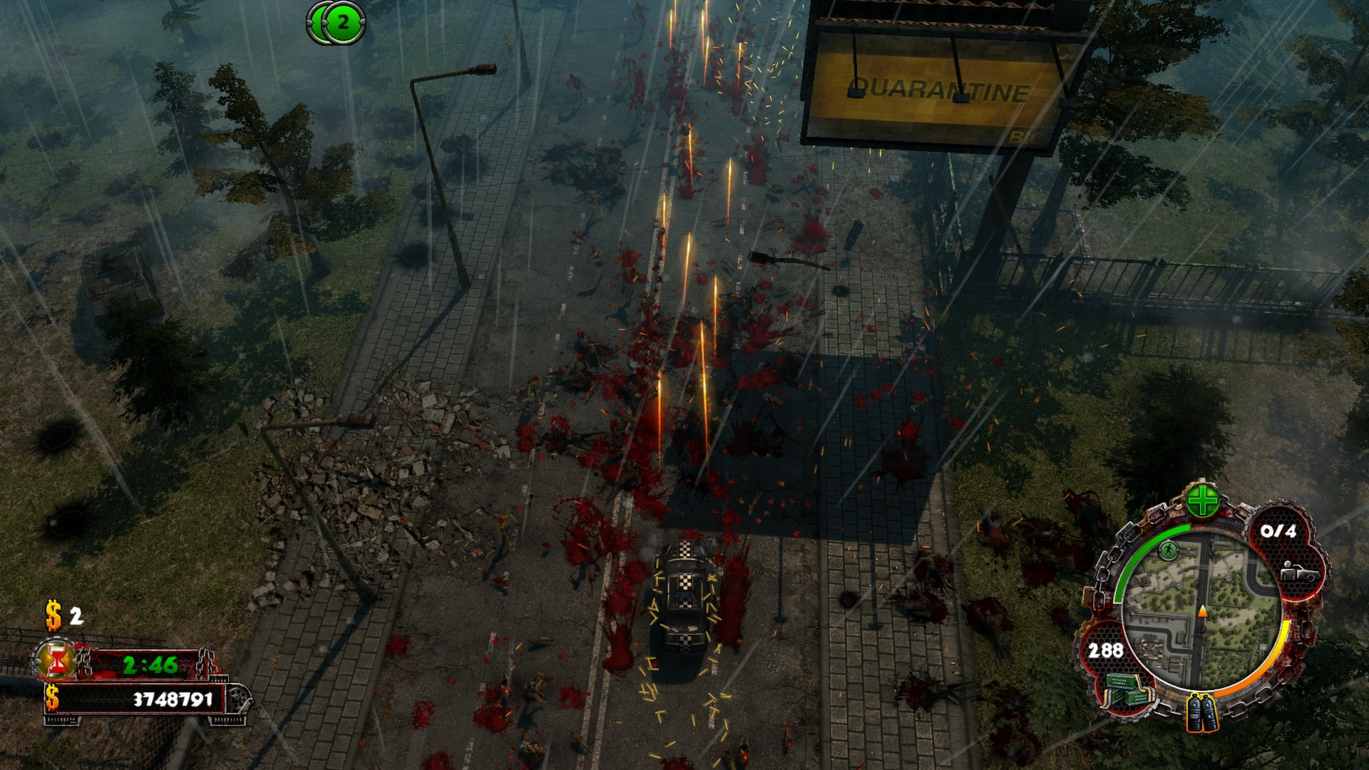 Скриншот-16 из игры Zombie Driver HD