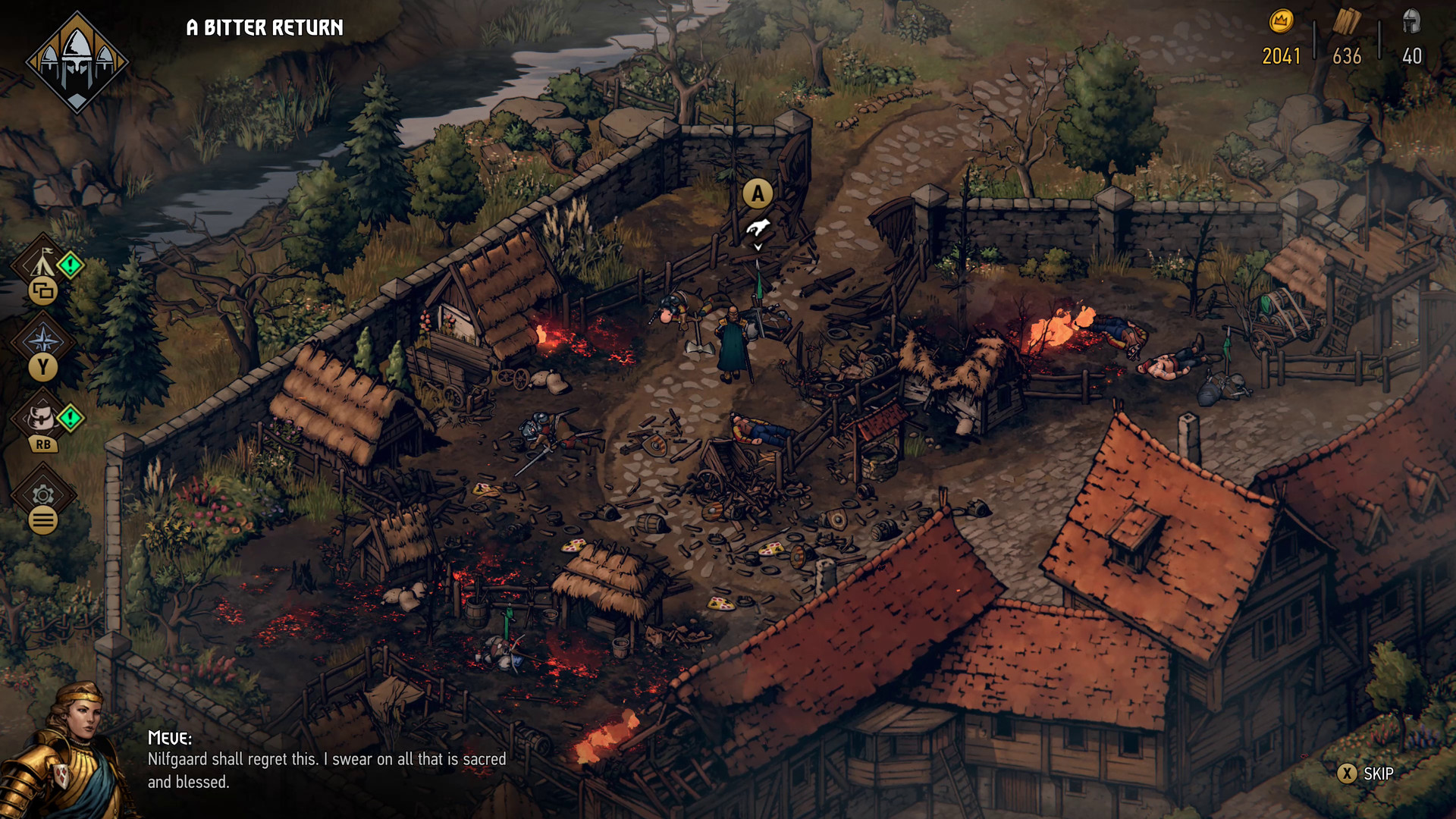 Скриншот-4 из игры Thronebreaker: The Witcher Tales