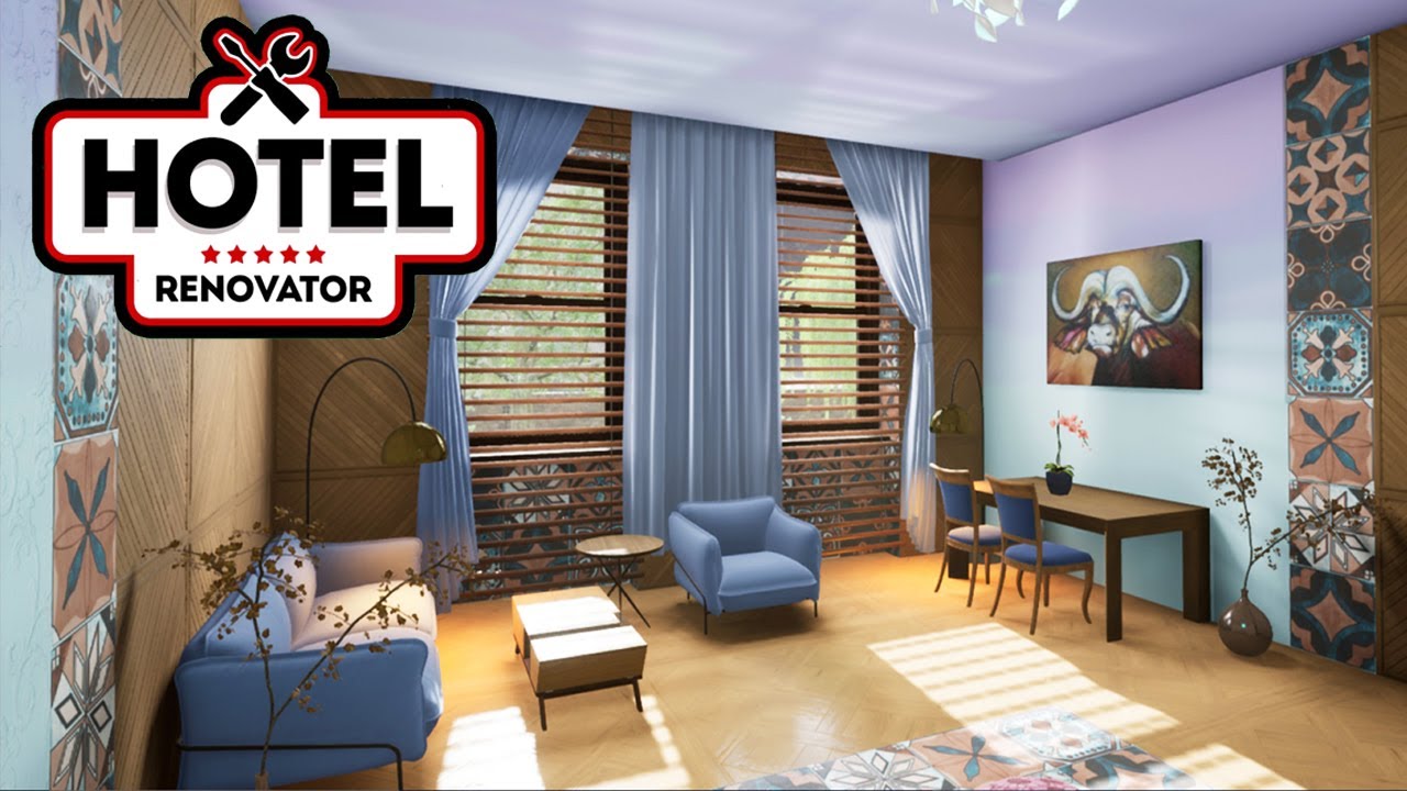 Постер для записи в блоге - Трейлер симулятора Hotel Renovator: создание интерьера мечты