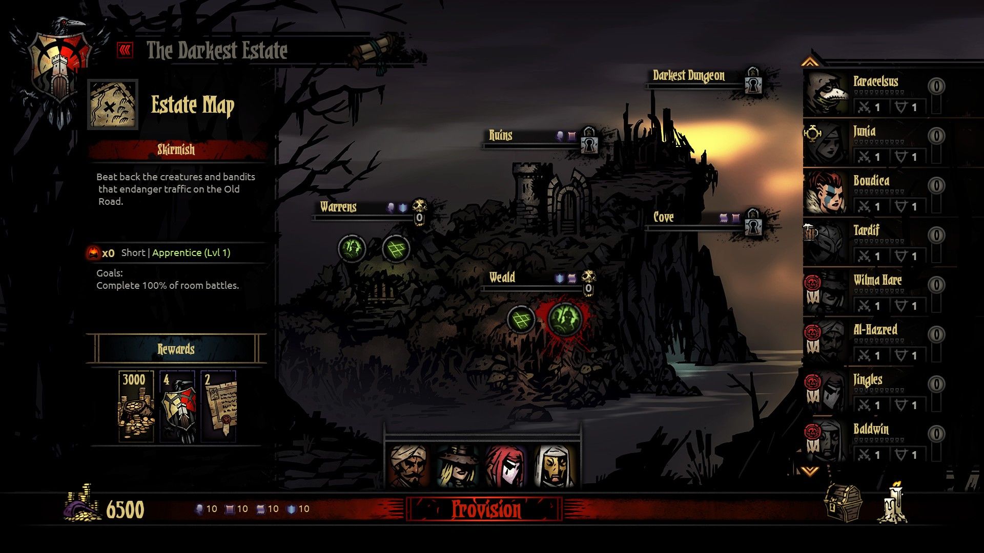 Скриншот-4 из игры Darkest Dungeon