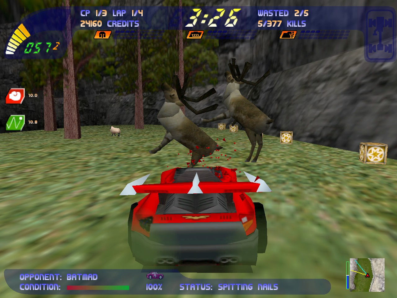 Скриншот-5 из игры Carmageddon 2: Carpocalypse Now