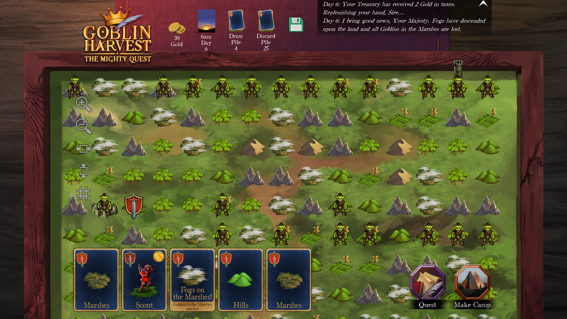 Скриншот-12 из игры Goblin Harvest — The Mighty Quest