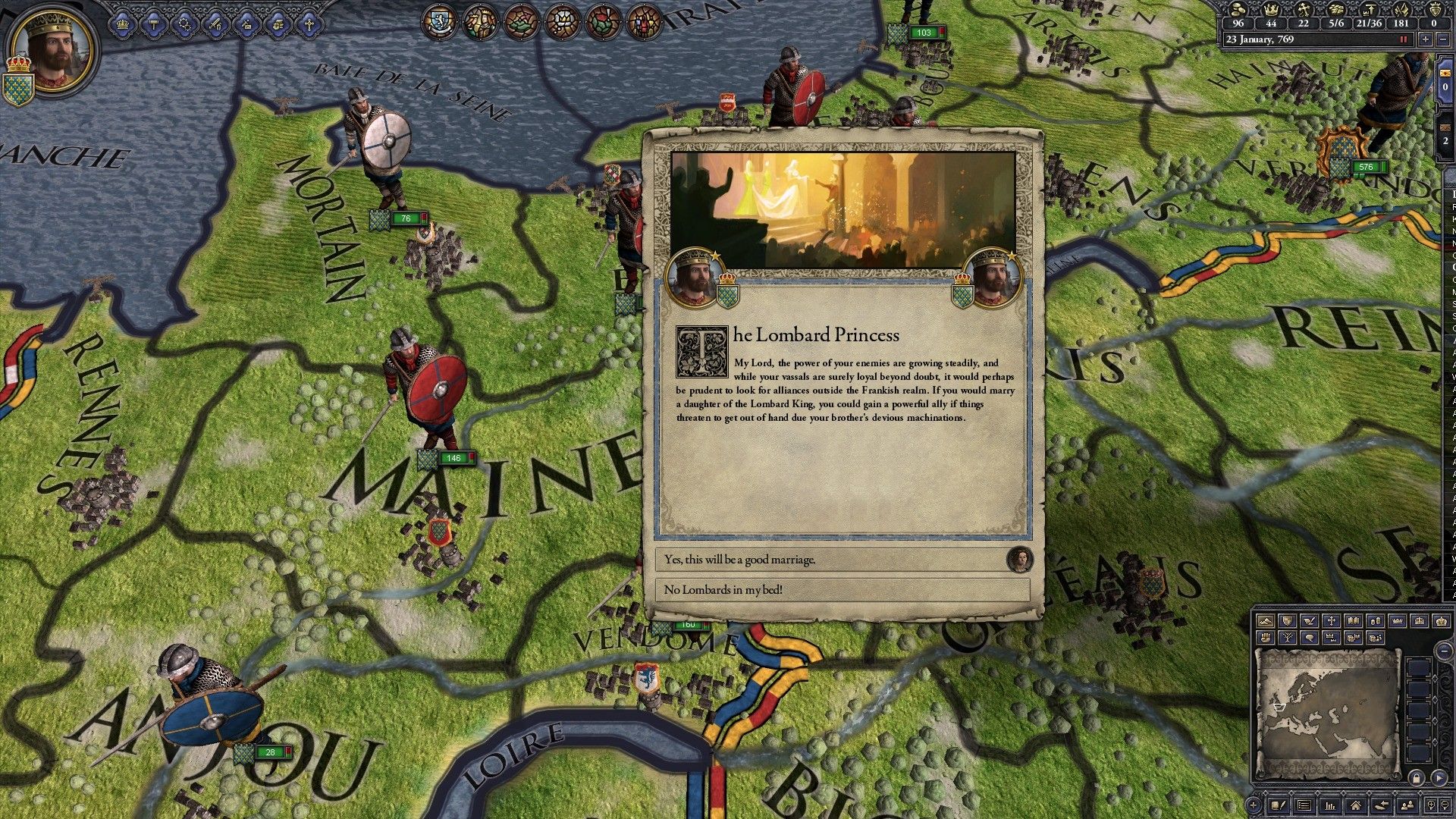 Скриншот-2 из игры Crusader Kings II: Charlemagne