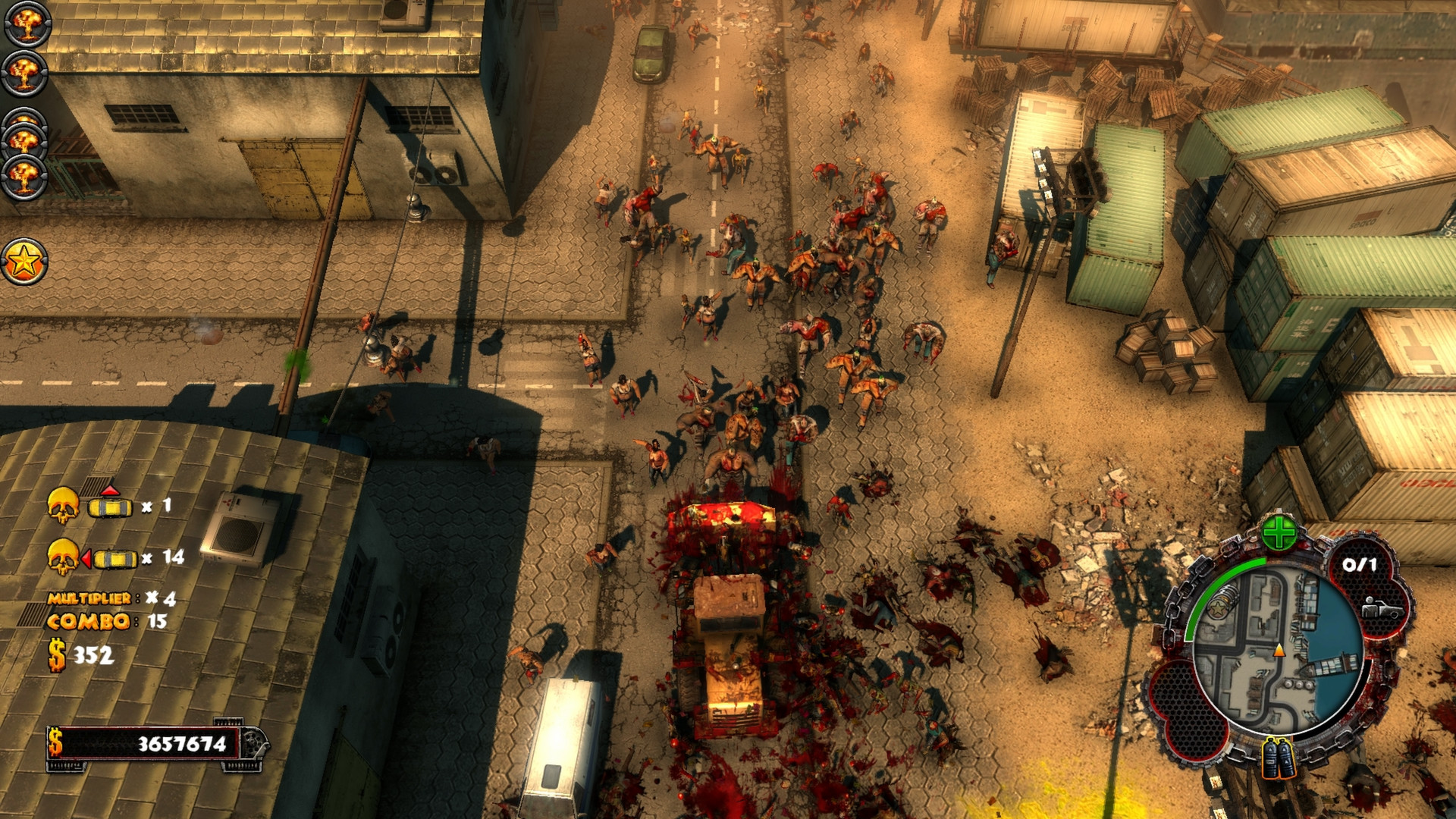 Скриншот-3 из игры Zombie Driver HD