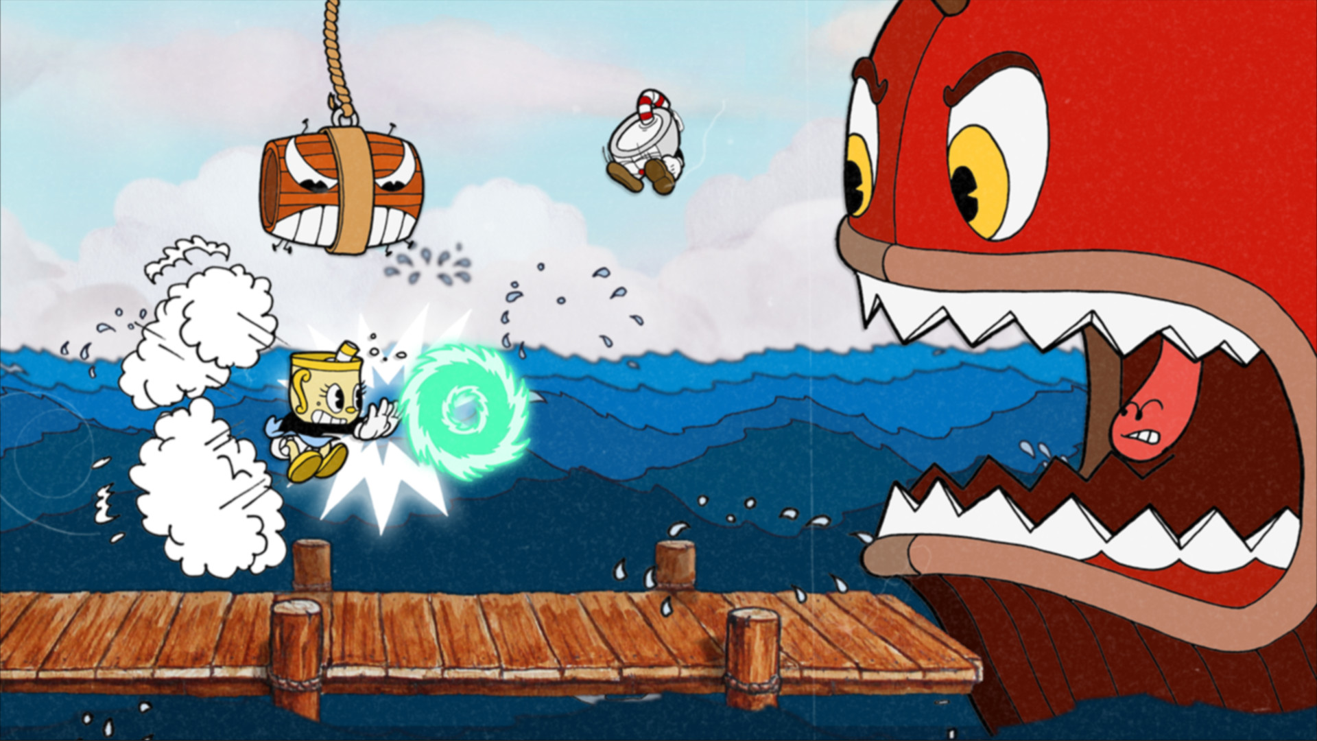 Скриншот-1 из игры Cuphead - The Delicious Last Course