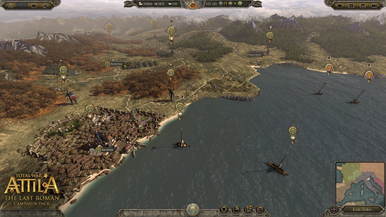 Скриншот-2 из игры Total War: ATTILA - The Last Roman Campaign Pack