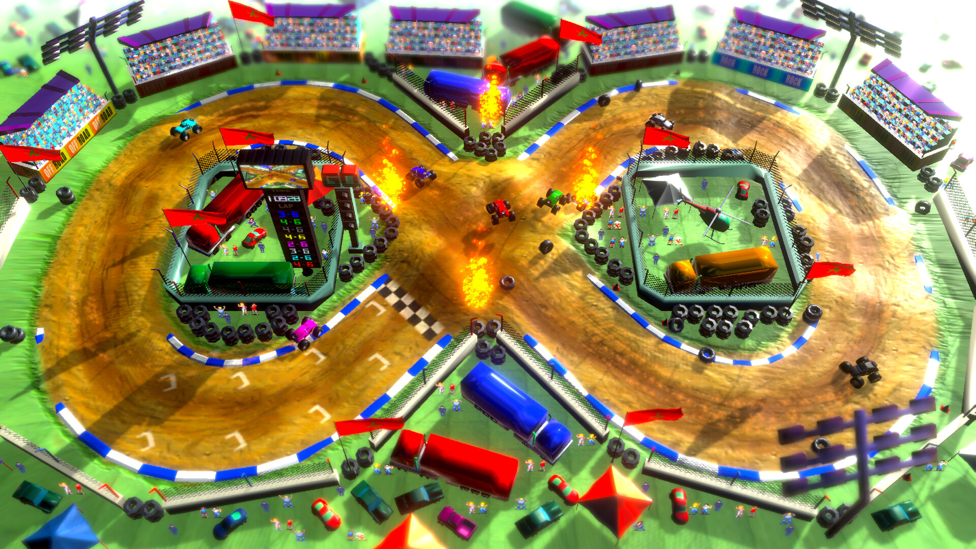 Скриншот-3 из игры Rock 'N Racing Off Road для ХВОХ