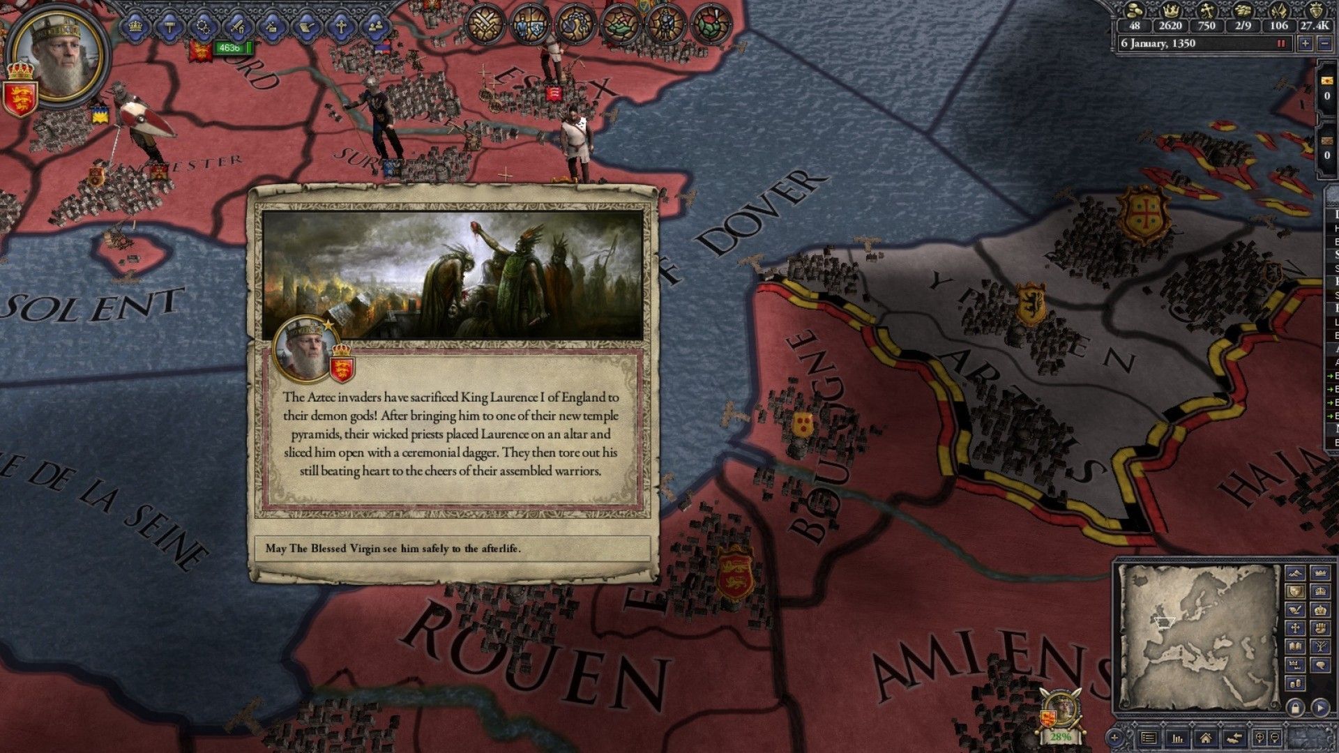 Скриншот-2 из игры Crusader Kings II: Sunset Invasion