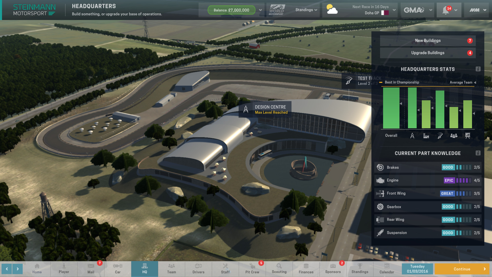 Скриншот-6 из игры Motorsport Manager