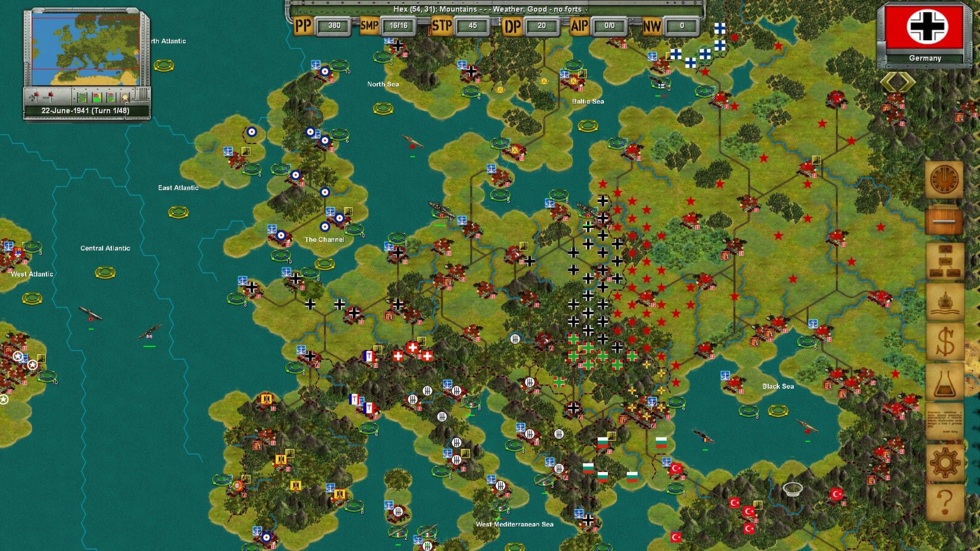 Скриншот-6 из игры Strategic War in Europe