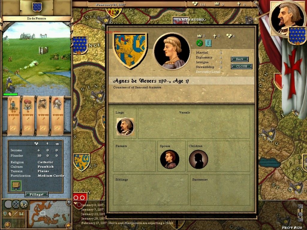 Скриншот-3 из игры Crusader Kings Complete