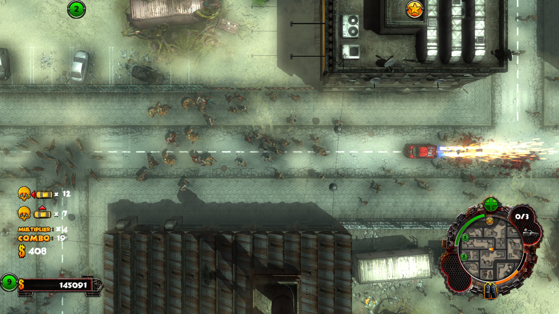 Скриншот-6 из игры Zombie Driver HD