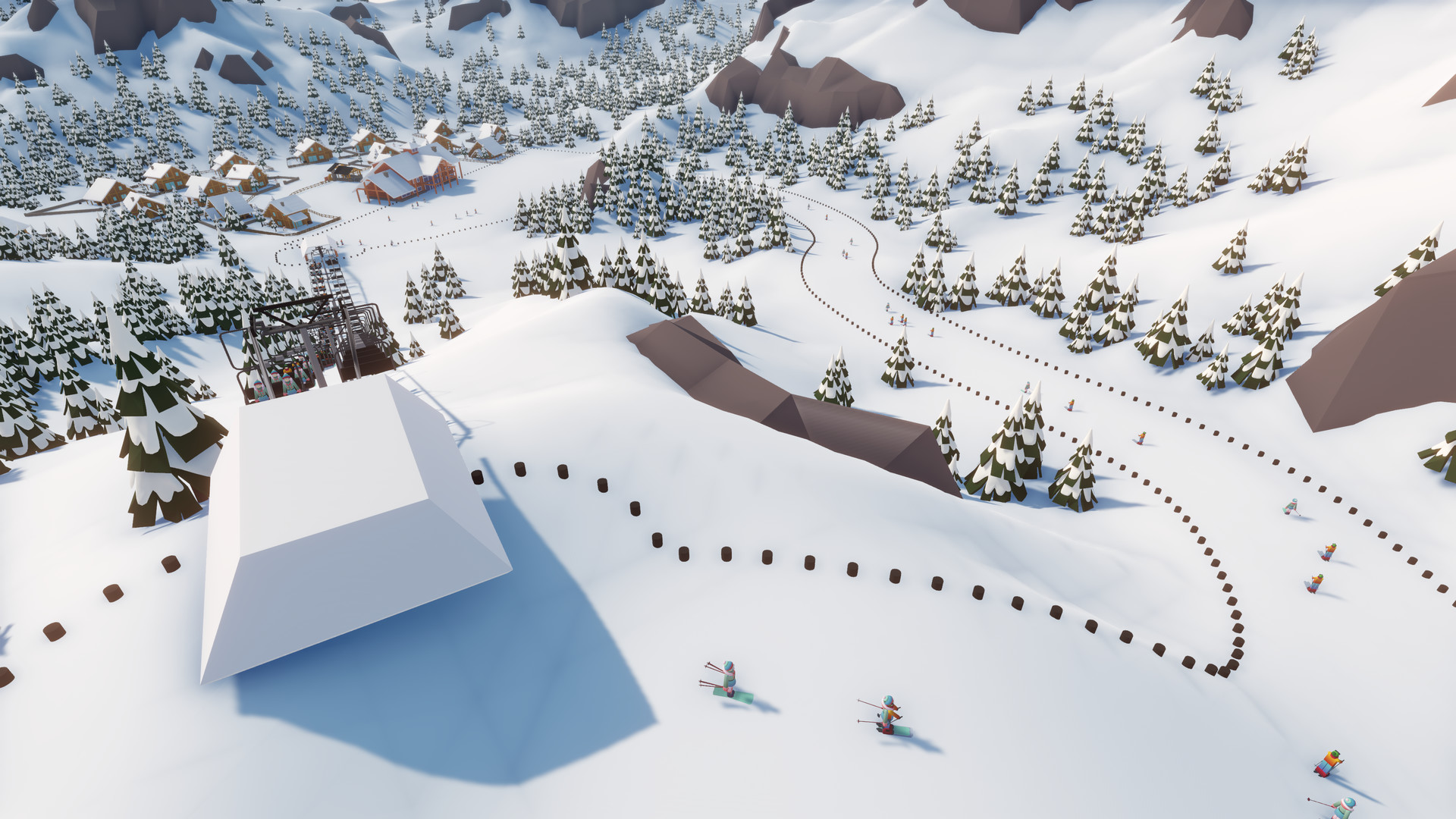 Скриншот-6 из игры Snowtopia: Ski Resort Builder