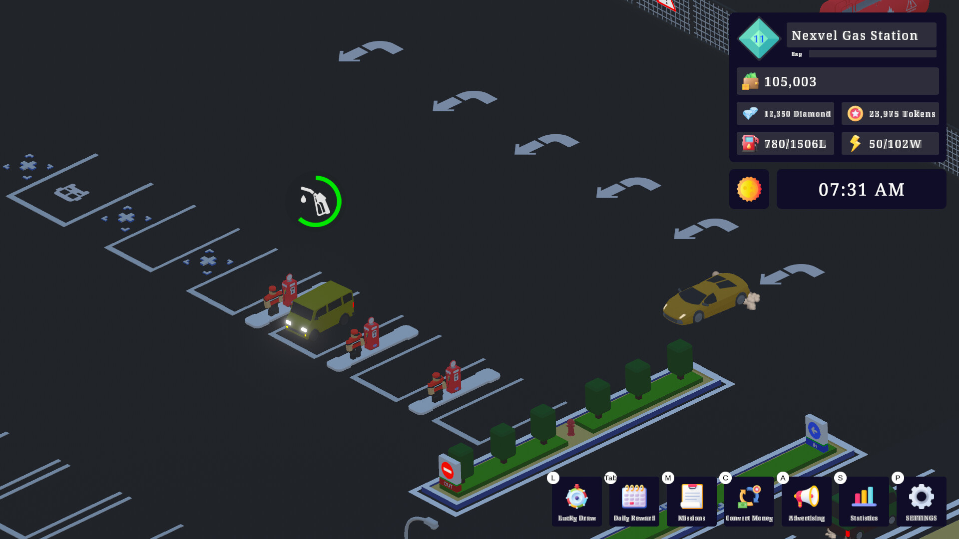 Скриншот-4 из игры Gas Station Tycoon