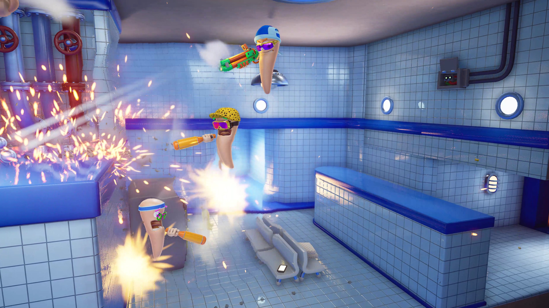 Скриншот-10 из игры Worms Rumble