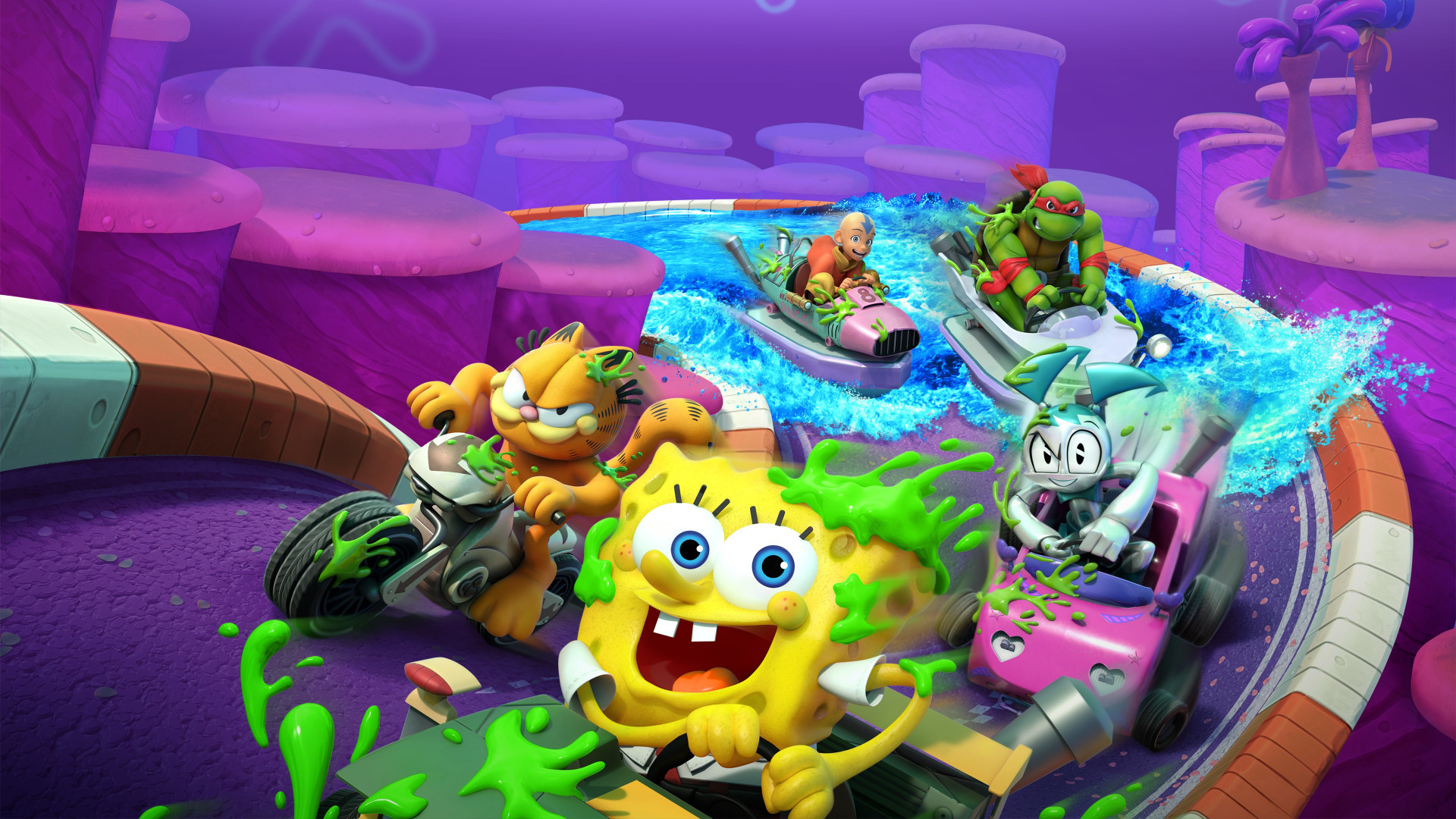 Nickelodeon Kart Racers 3: Slime Speedway для PS