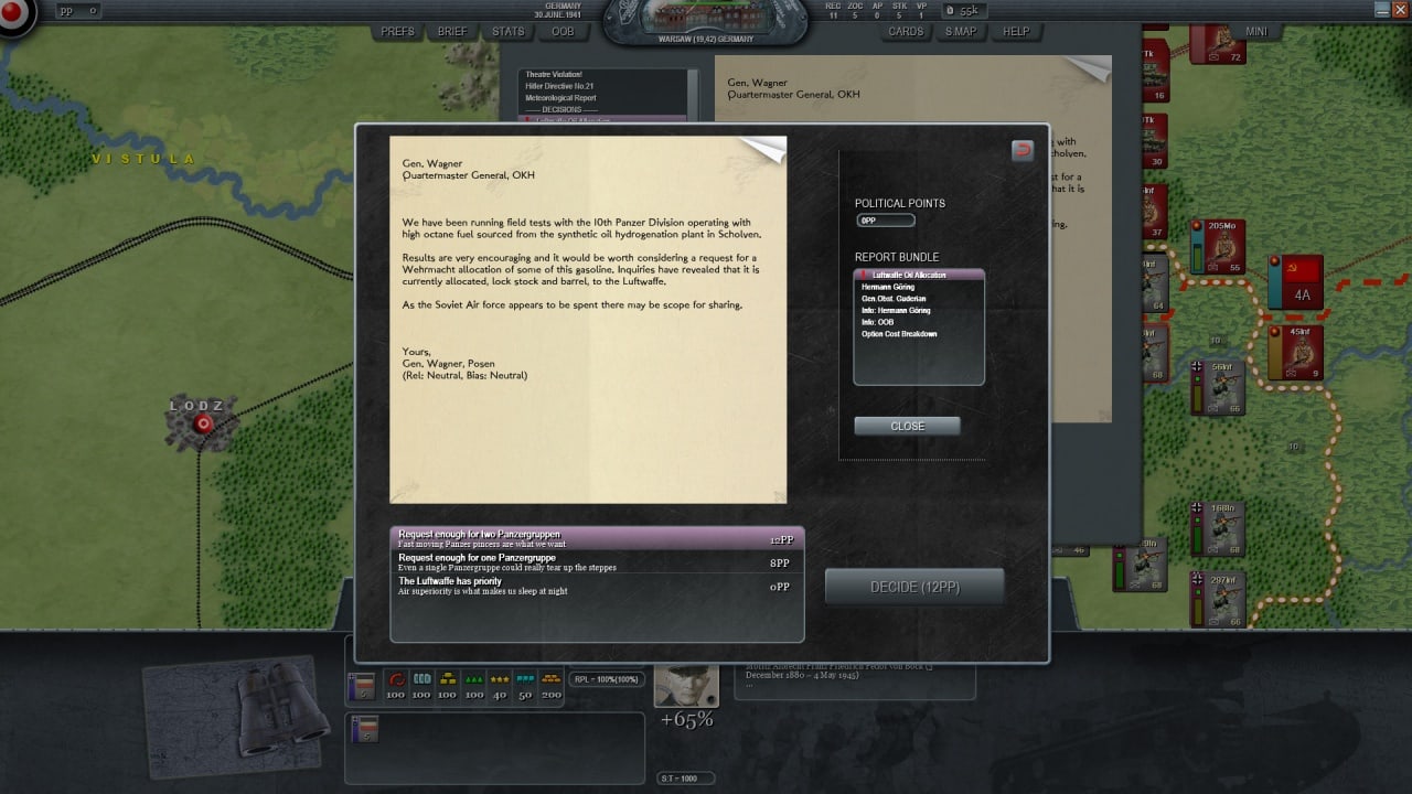 Скриншот-1 из игры Decisive Campaigns: Barbarossa