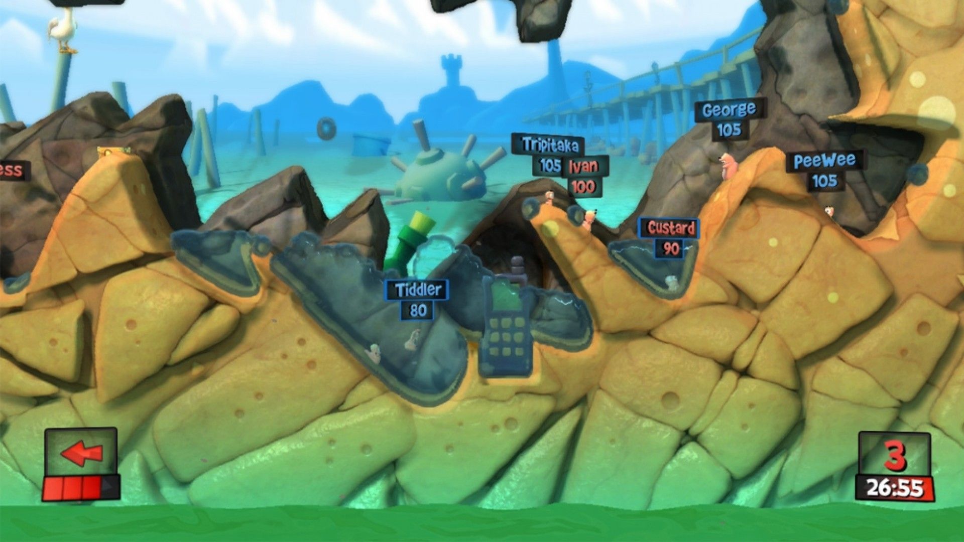 Скриншот-6 из игры Worms Revolution