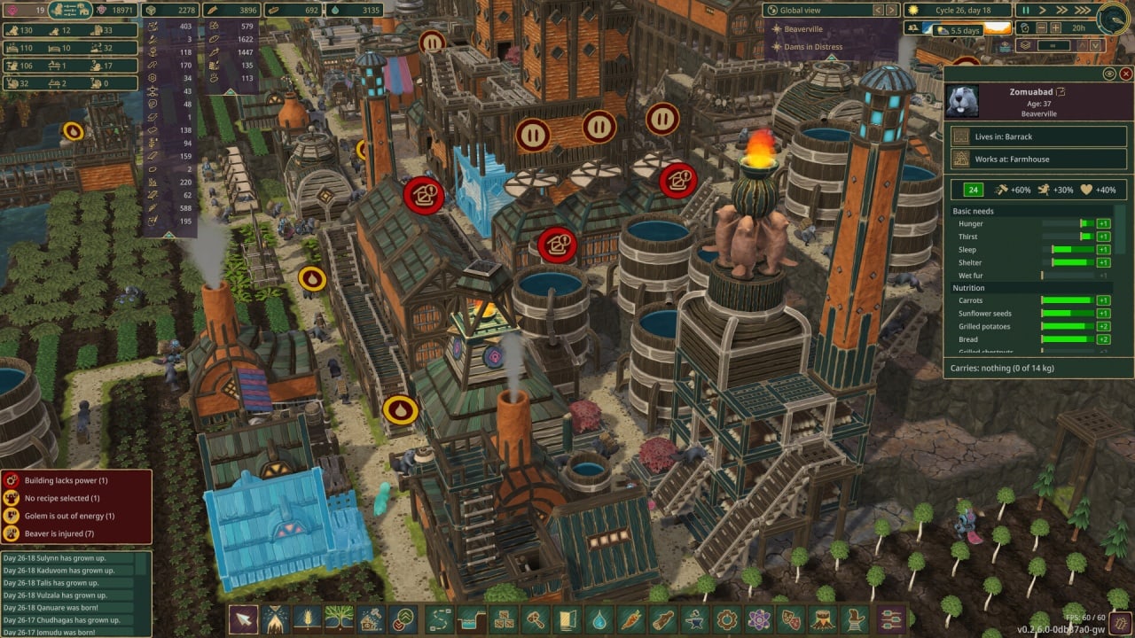 Скриншот-3 из игры Timberborn