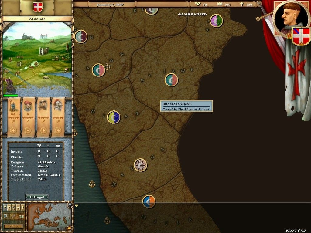 Скриншот-1 из игры Crusader Kings Complete