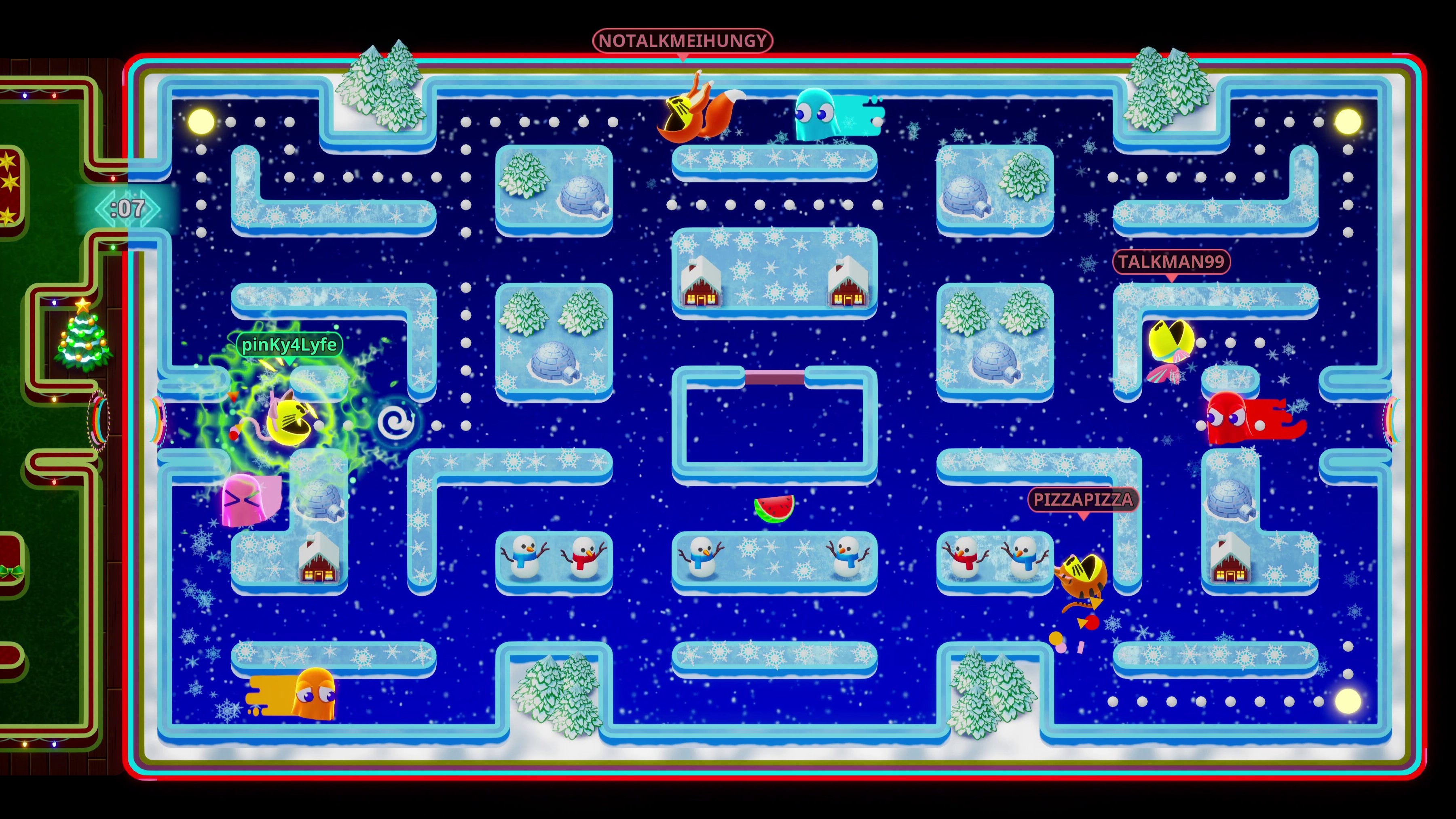 Скриншот-2 из игры PAC-MAN Mega Tunnel Battle: Chomp Champs