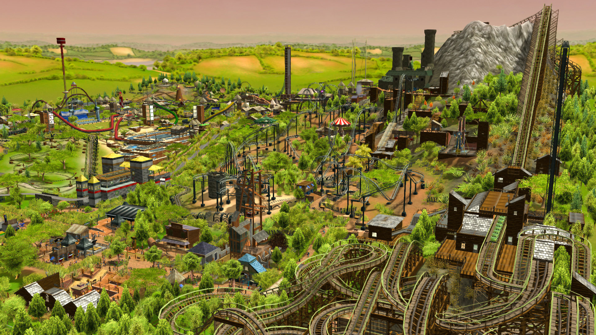 Скриншот-3 из игры Rollercoaster Tycoon 3: Complete Edition