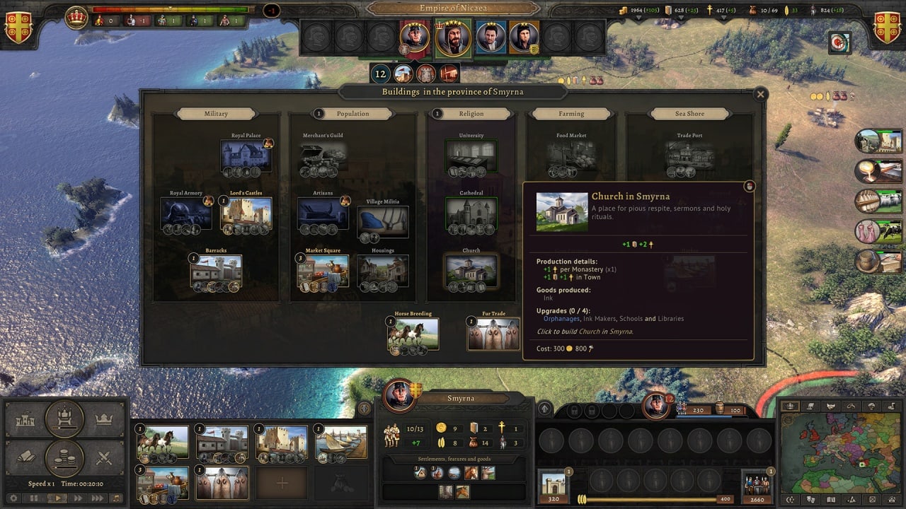 Скриншот-3 из игры Knights of Honor II: Sovereign
