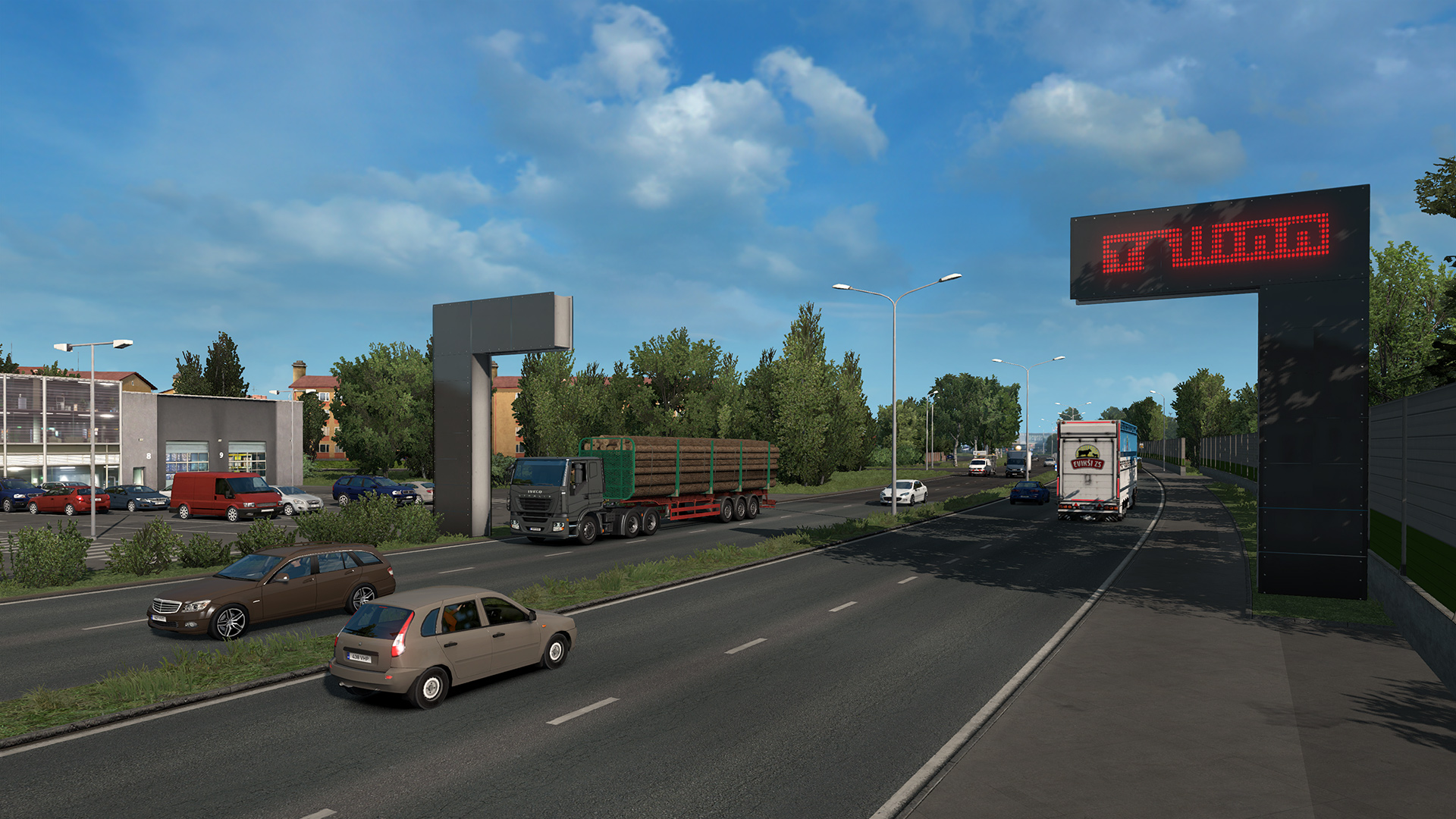 Скриншот-9 из игры Euro Truck Simulator 2 — Beyond The Baltic Sea